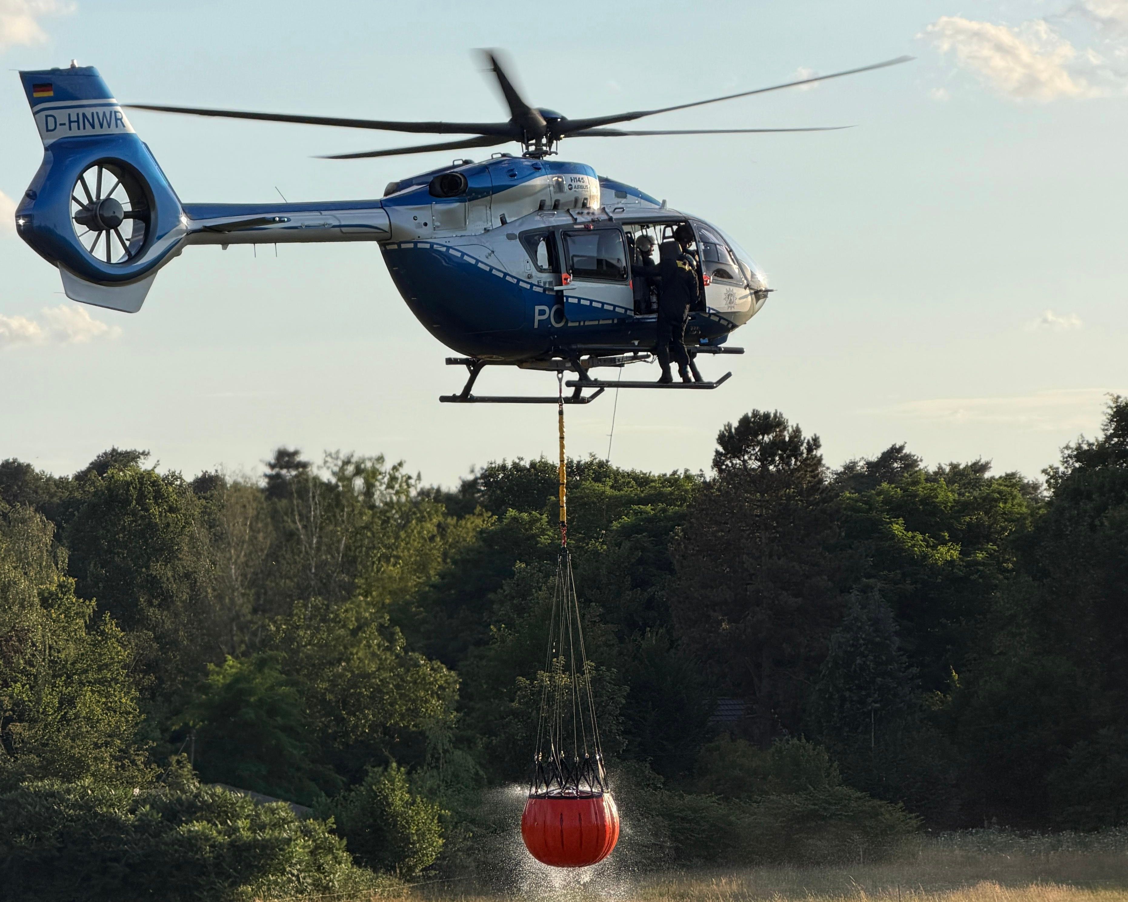 Hubschrauber im Einsatz