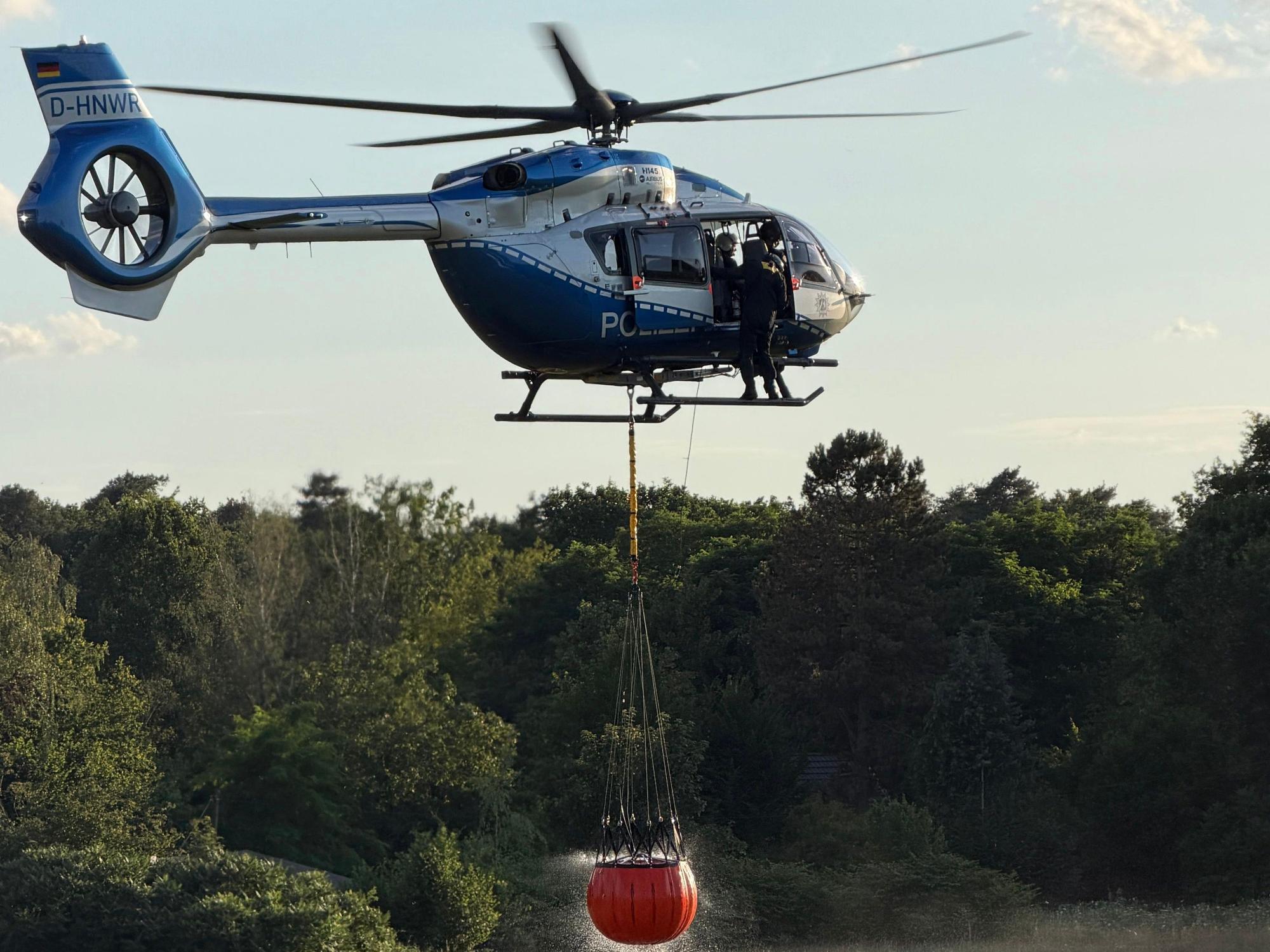 Hubschrauber im Einsatz