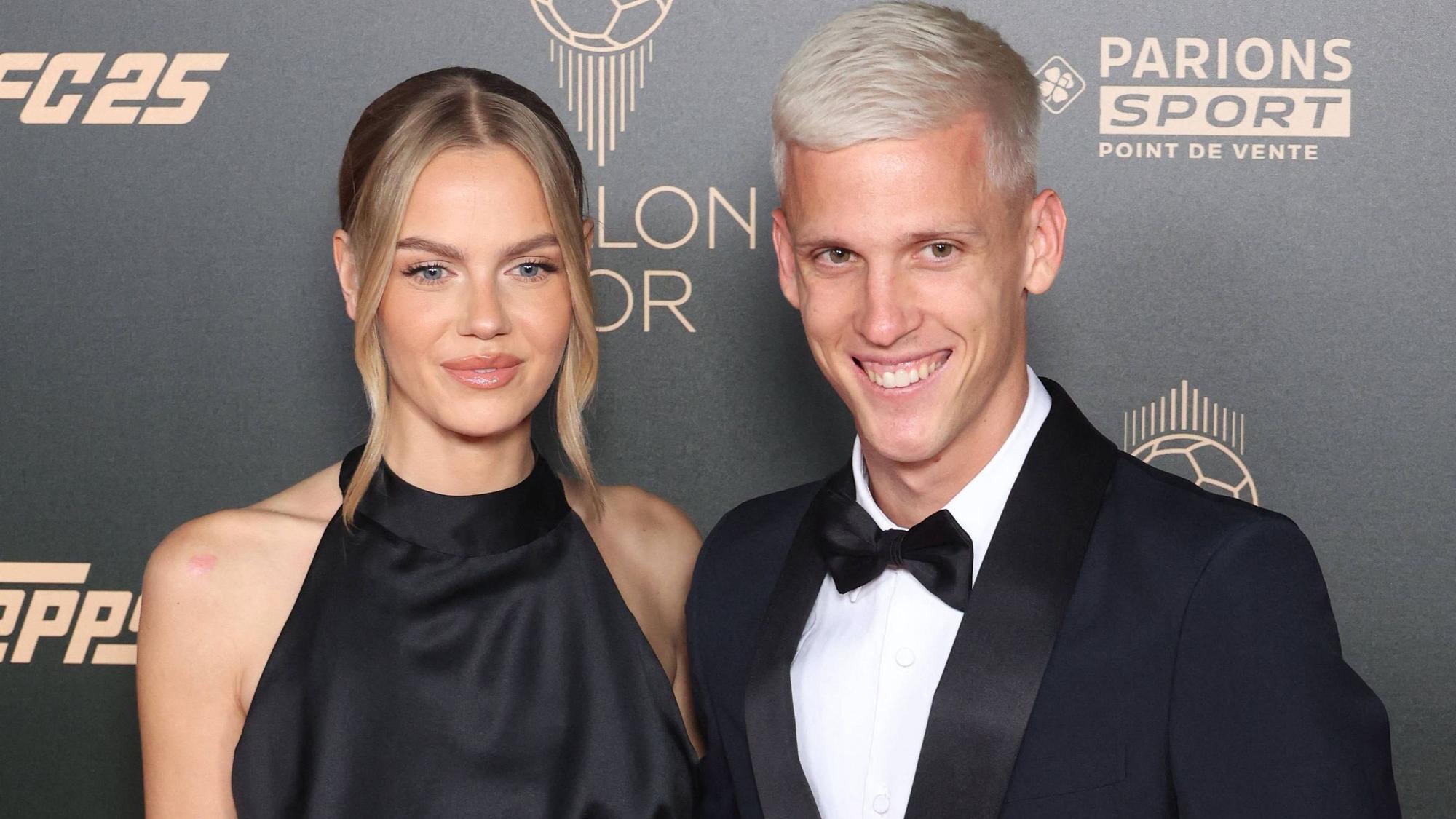 Dani Olmo und seine deutsche Freundin Laura Schmitt.