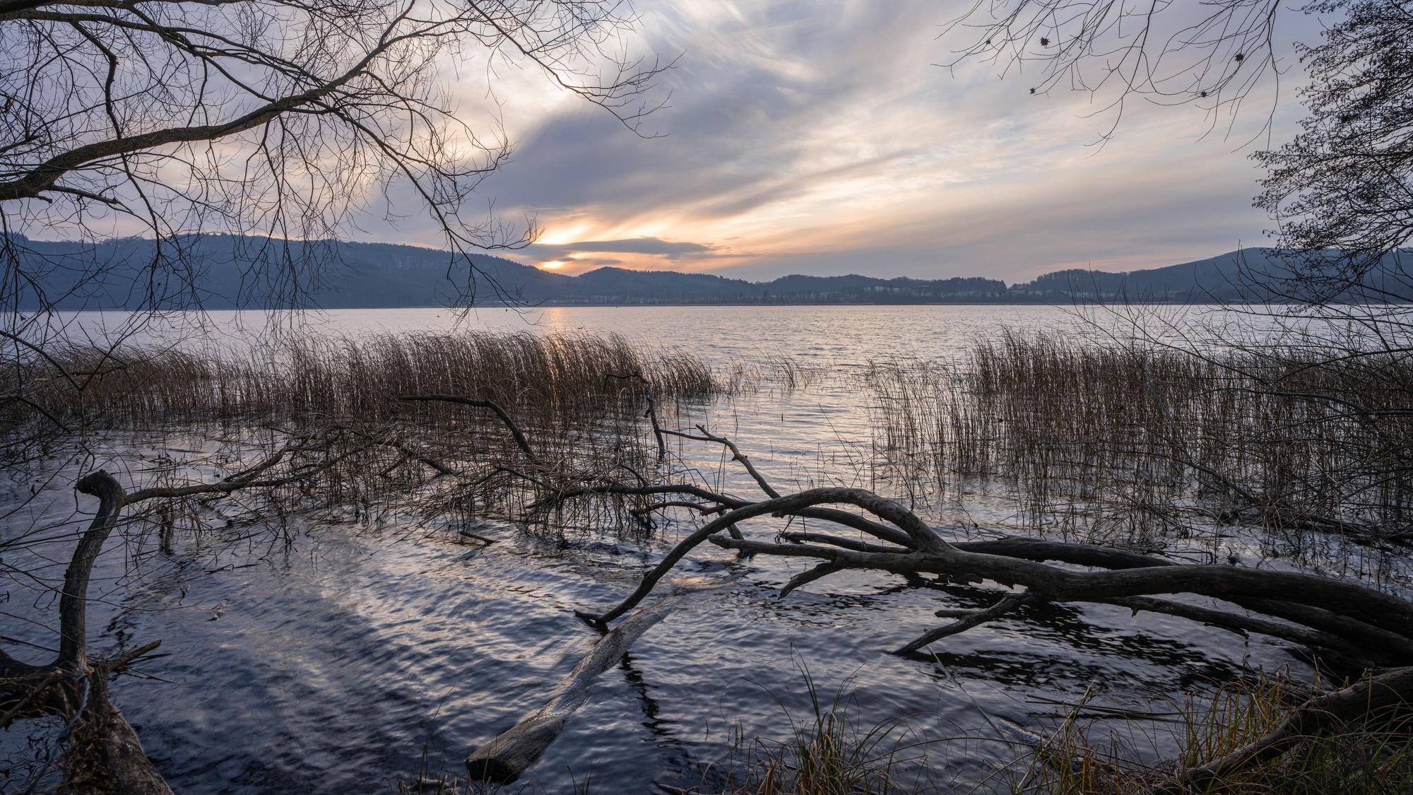 Am Laacher See kommt es immer wieder zu kleinen Erdbeben.