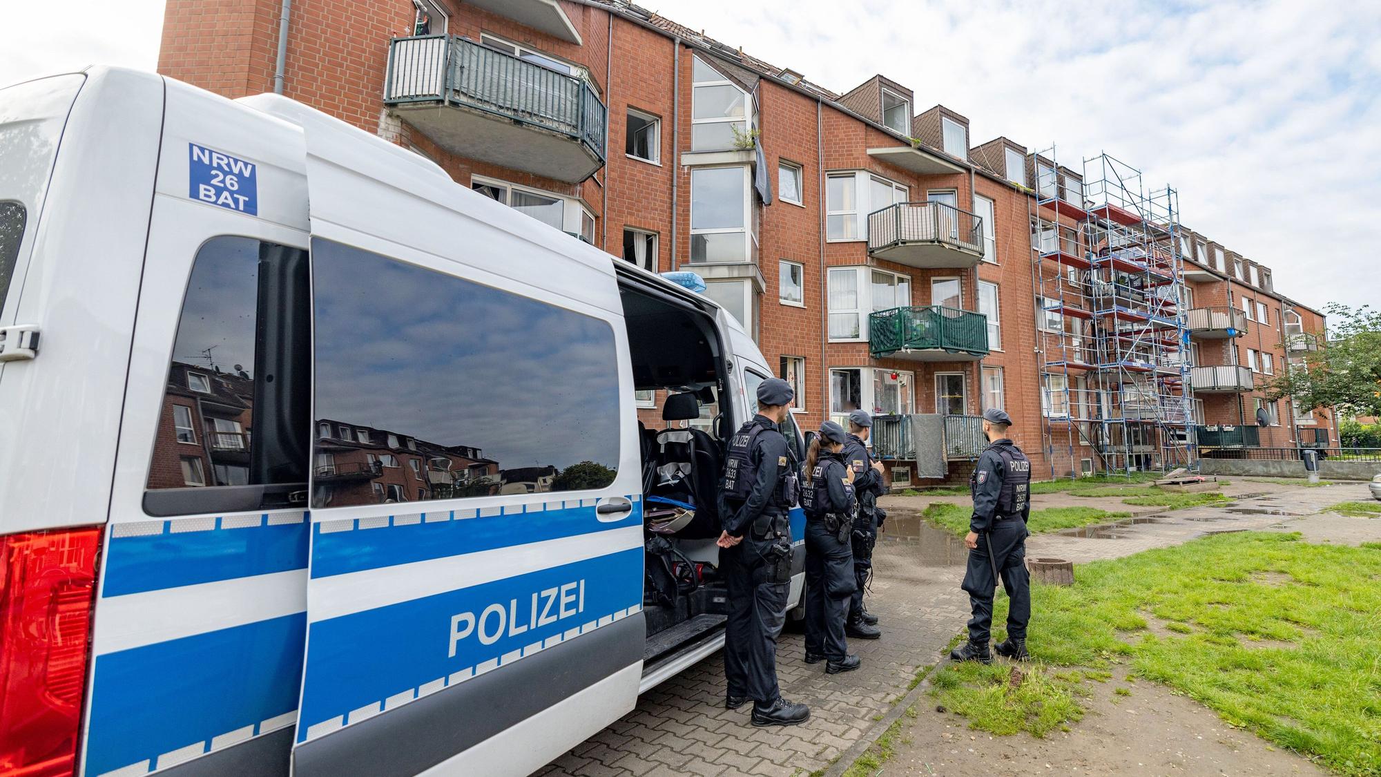 Kontrollen gegen Sozialleistungsbetrug gibt es in NRW immer wieder – wie hier in Duisburg.