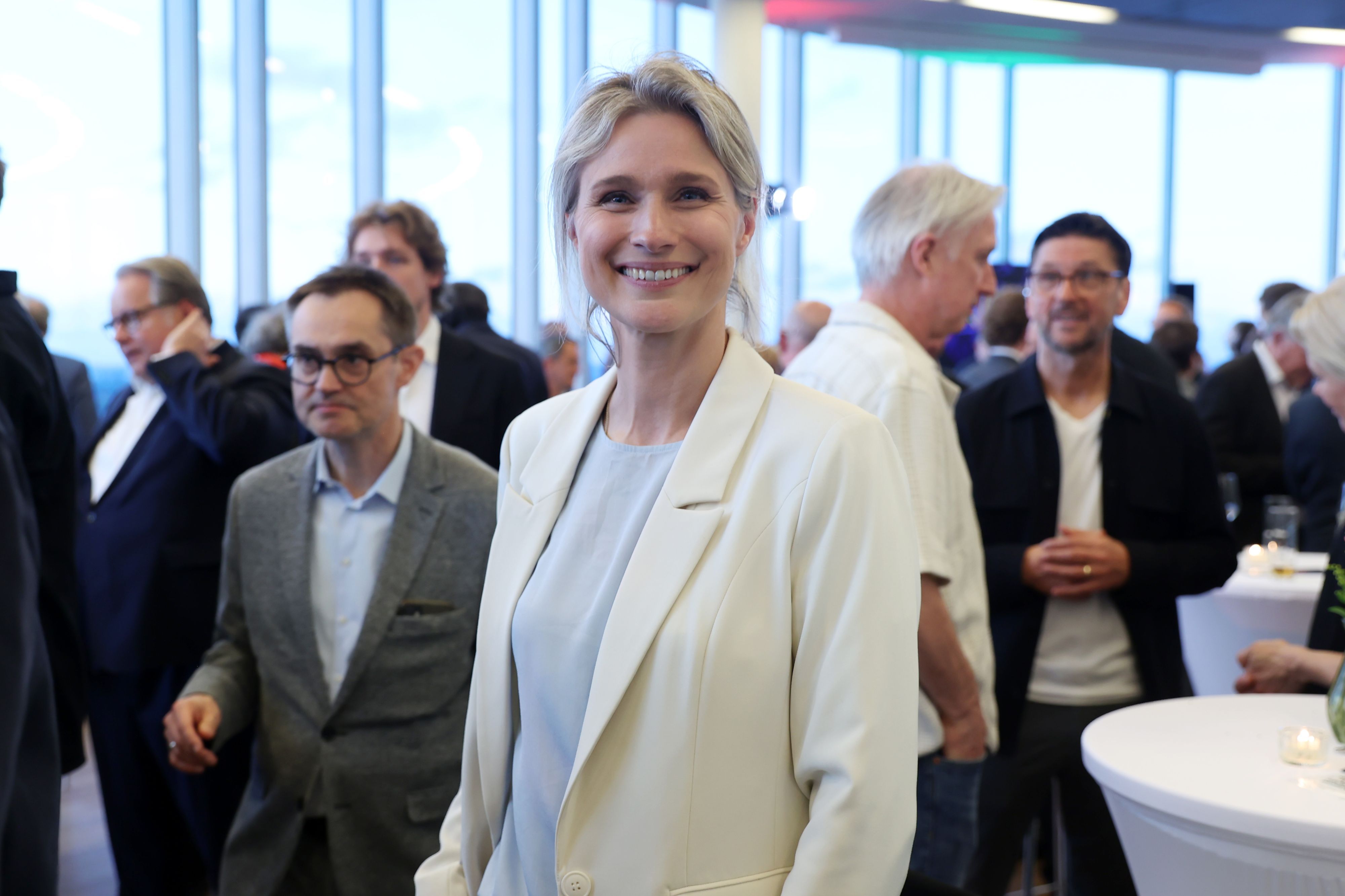19.04.2026: Köln: Ratsbürgerentscheid Olympia KölnRheinRuhr: Die Ergebnisse zu den Ratsbürgerentscheiden für die Bewerbung um Olympische und Paralympische Spiele KölnRheinRuhr werden nach der Auszählung für alle 17 beteiligten Kommunen bei einer zentralen Veranstaltung veröffentlicht. Sportlerin Britta Heidemann. Foto: Martina Goyert