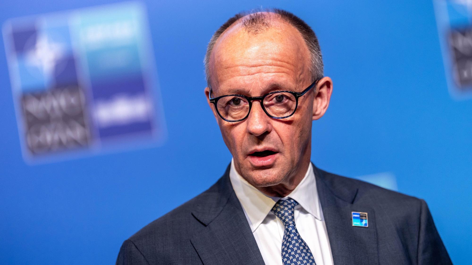 Bundeskanzler Friedrich Merz (CDU)