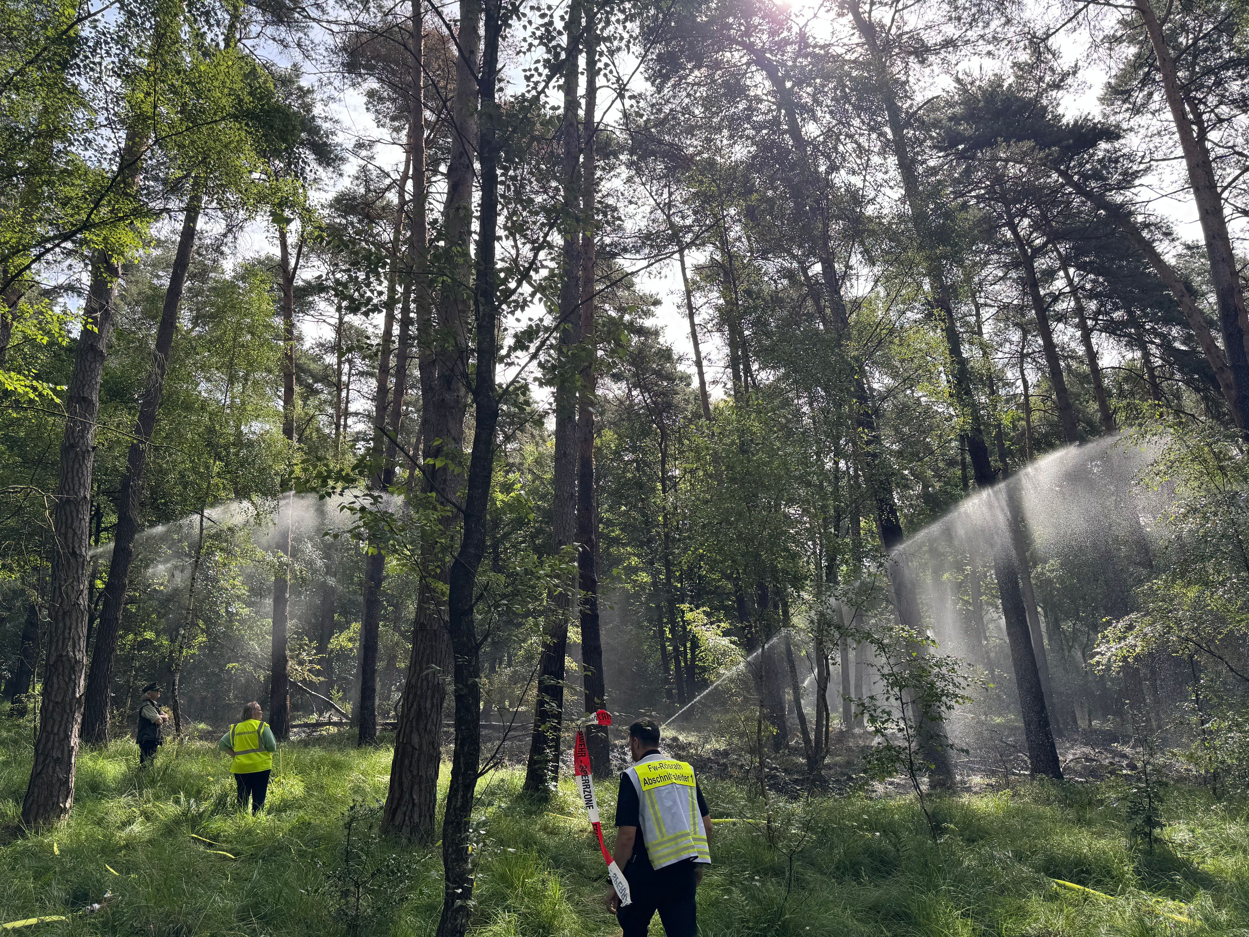 Kreisregner im Einsatz