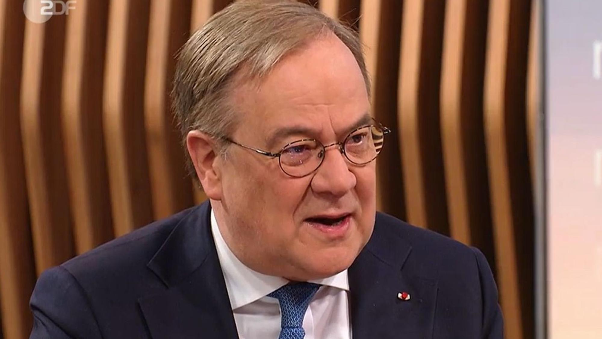 Armin Laschet möchte Europa von Donald Trump unabhängig wissen. (Bild: ZDF.de)