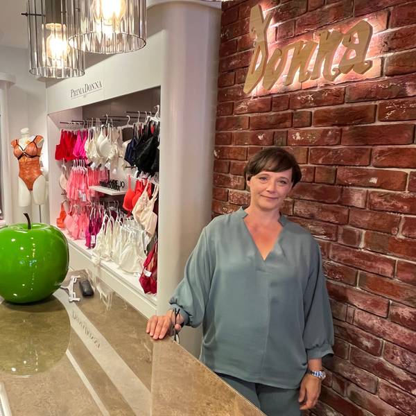 Carolina Hummel hat sich schweren Herzens entschlossen, das Dessous-Geschäft „Donna“ aufzugeben.