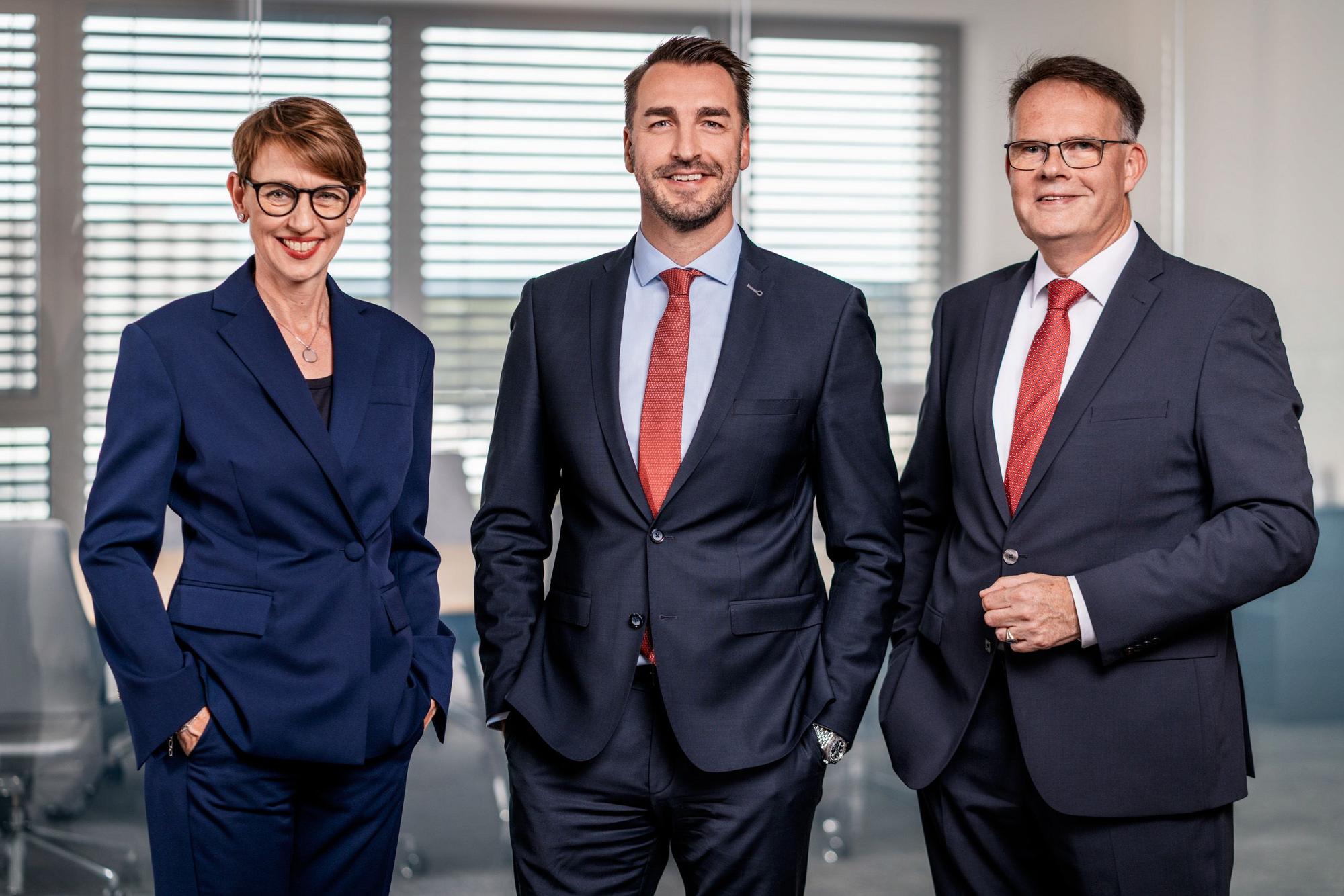 Der HGK-Vorstand: Susanne Pietsch, Steffen Bauer und Jens-Albert Oppel