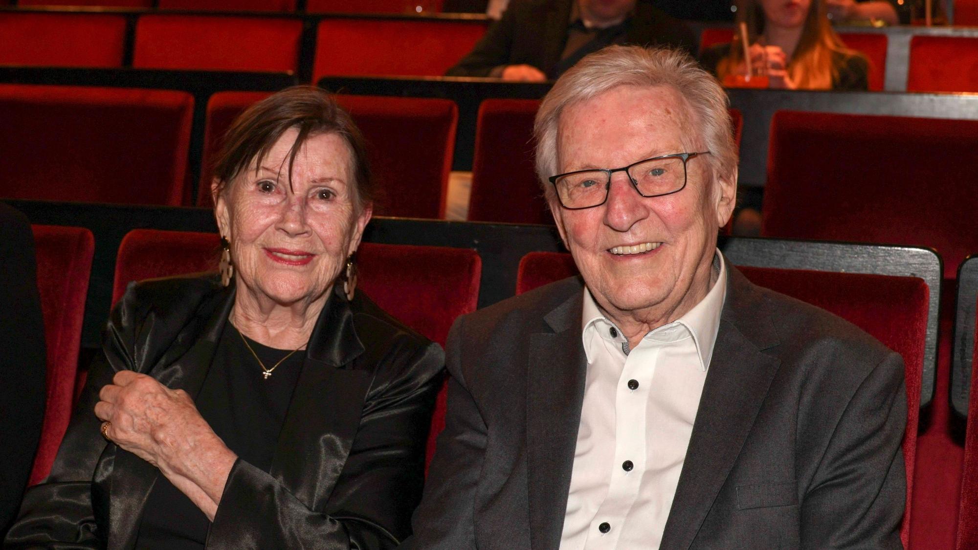 Jo Brauner und seine Ehefrau Ann beim Empfang anlässlich des 50. Bühnenjubiläums von Corny Littmann im Schmidt Theater in Hamburg am 13. Januar 2026.