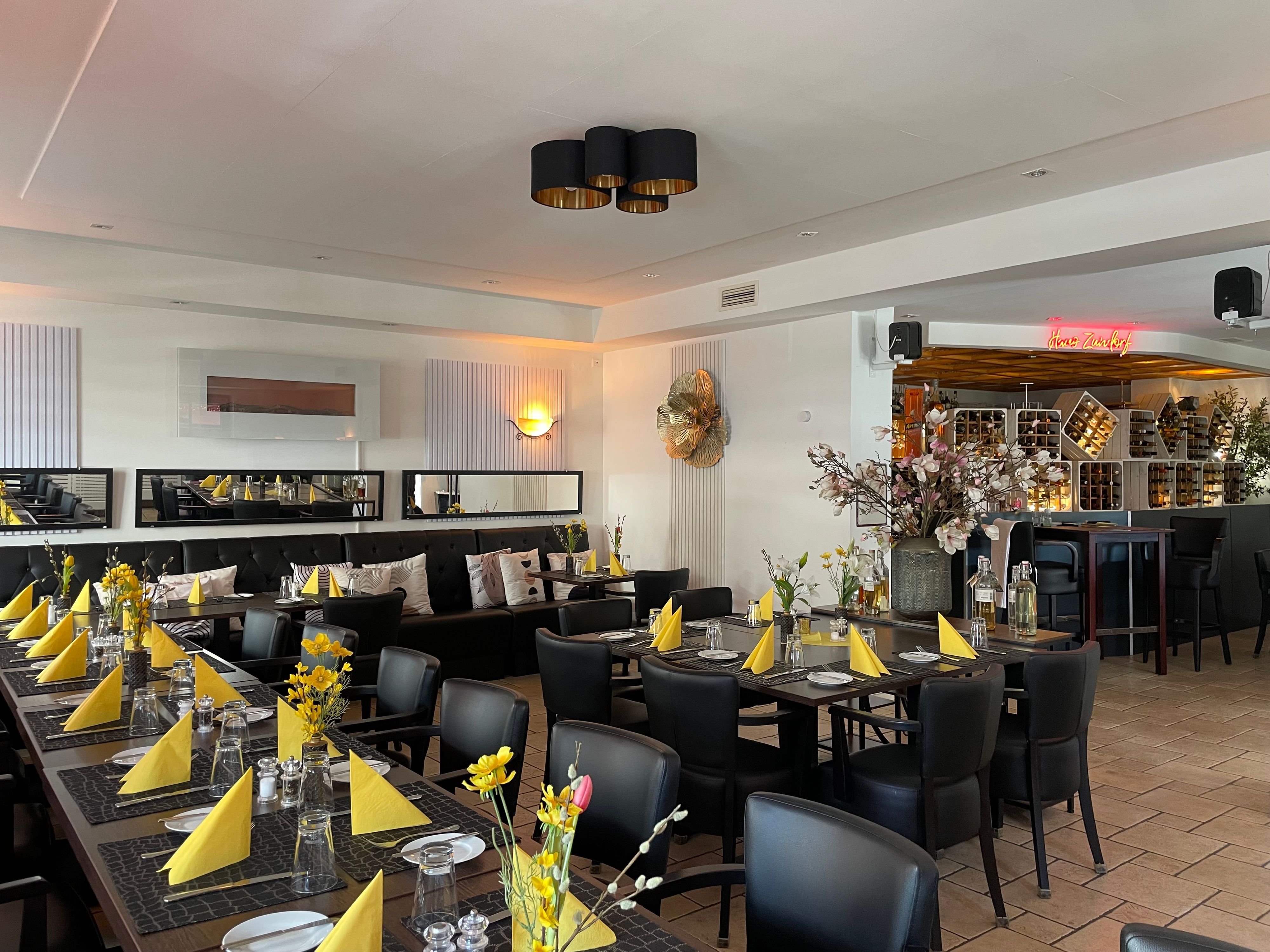 Innenbereich des Restaurants Haus Zündorf in Köln-Zündorf