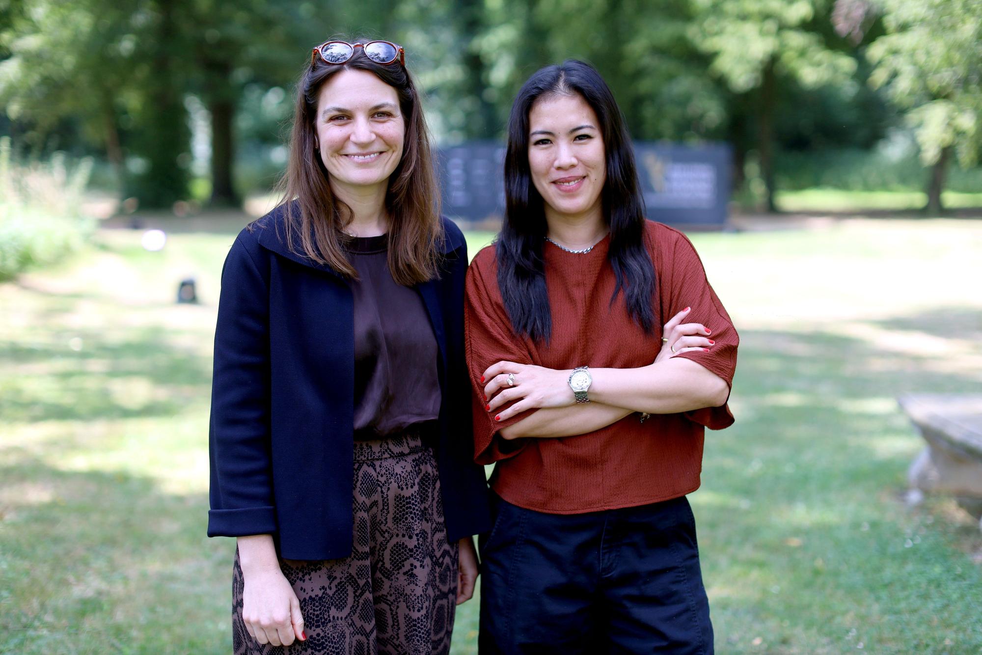 Mai Thi Nguyen-Kim und Hanna Käßbohrer.