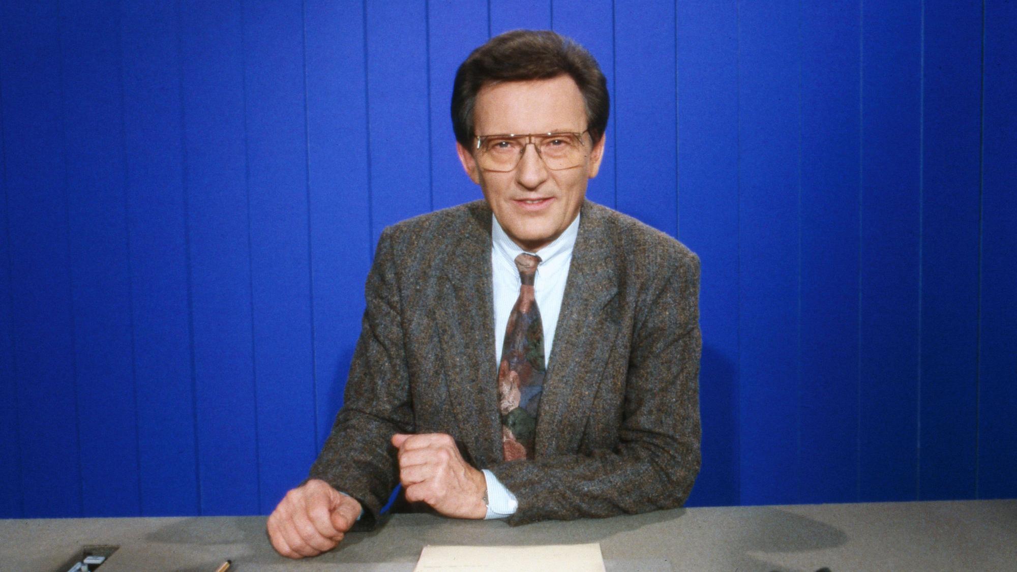 Jo Brauner in der „Tagesschau“-Kulisse.