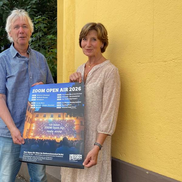Zu sehen sind Angelika Nieling und Hans-Jörg Blondiau.