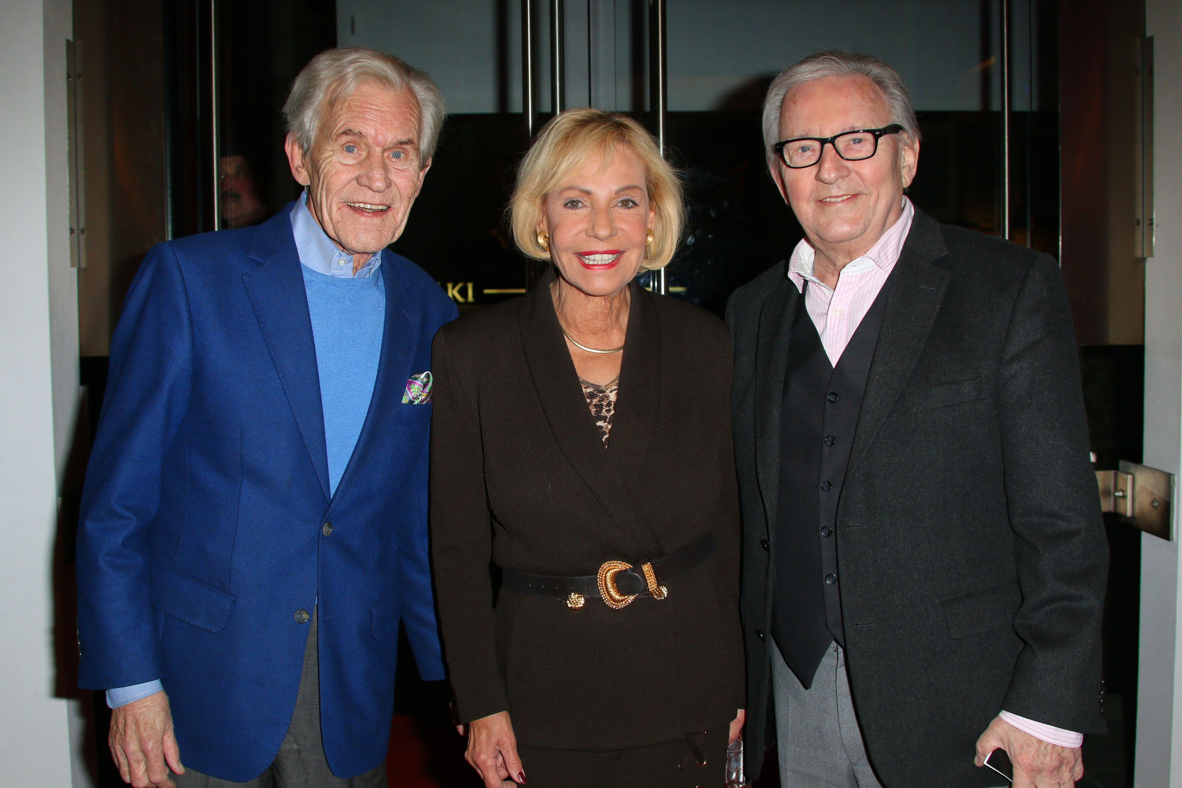 Wilhelm Wieben, Dagmar Berghoff und Jo Brauner posieren.