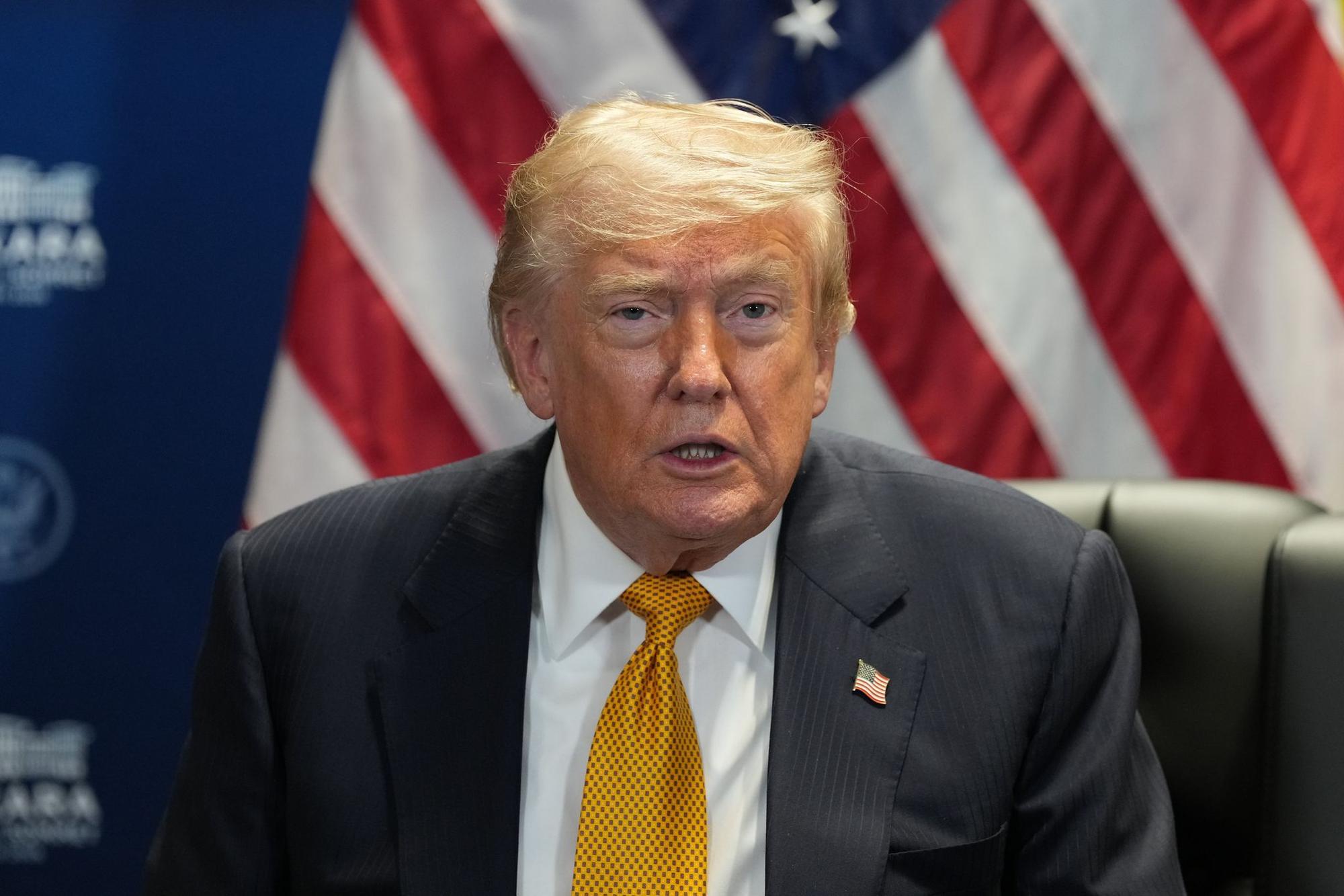 US-Präsident Trump droht dem Iran weitere Angriffe an.