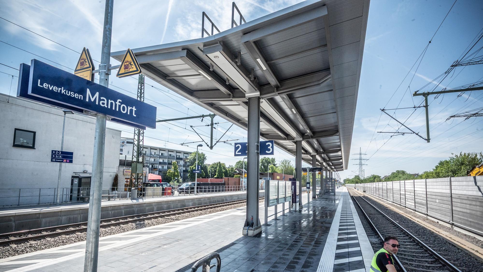 Einen barrierefreien Zugang wird es auf absehbare Zeit am Manforter Bahnhof nicht geben.