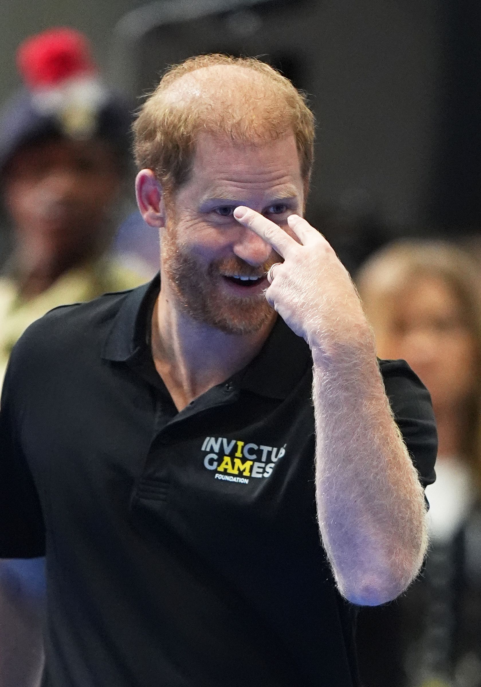 Prinz Harry beim Besuch im National Exhibition Centre (NEC) in Birmingham.