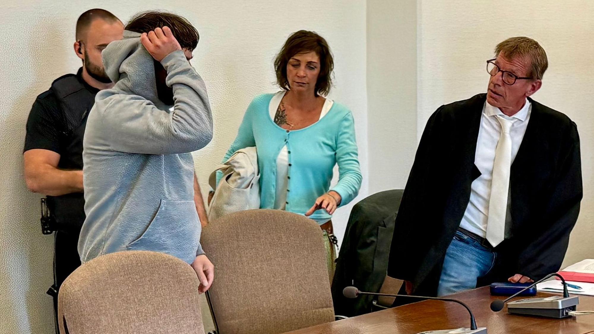 Angeklagter im Mordprozess von Opladen vor dem Kölner Landgericht