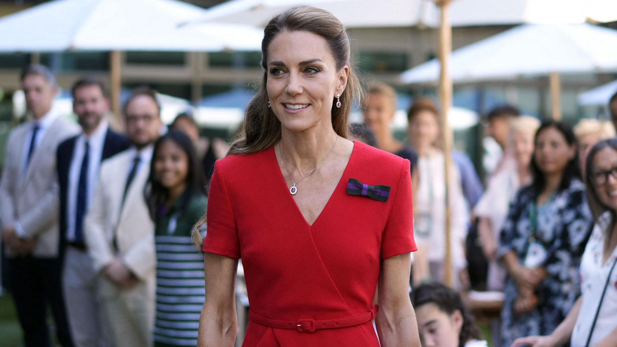 Prinzessin Kate beim Wimbledon-Finale der Damen.