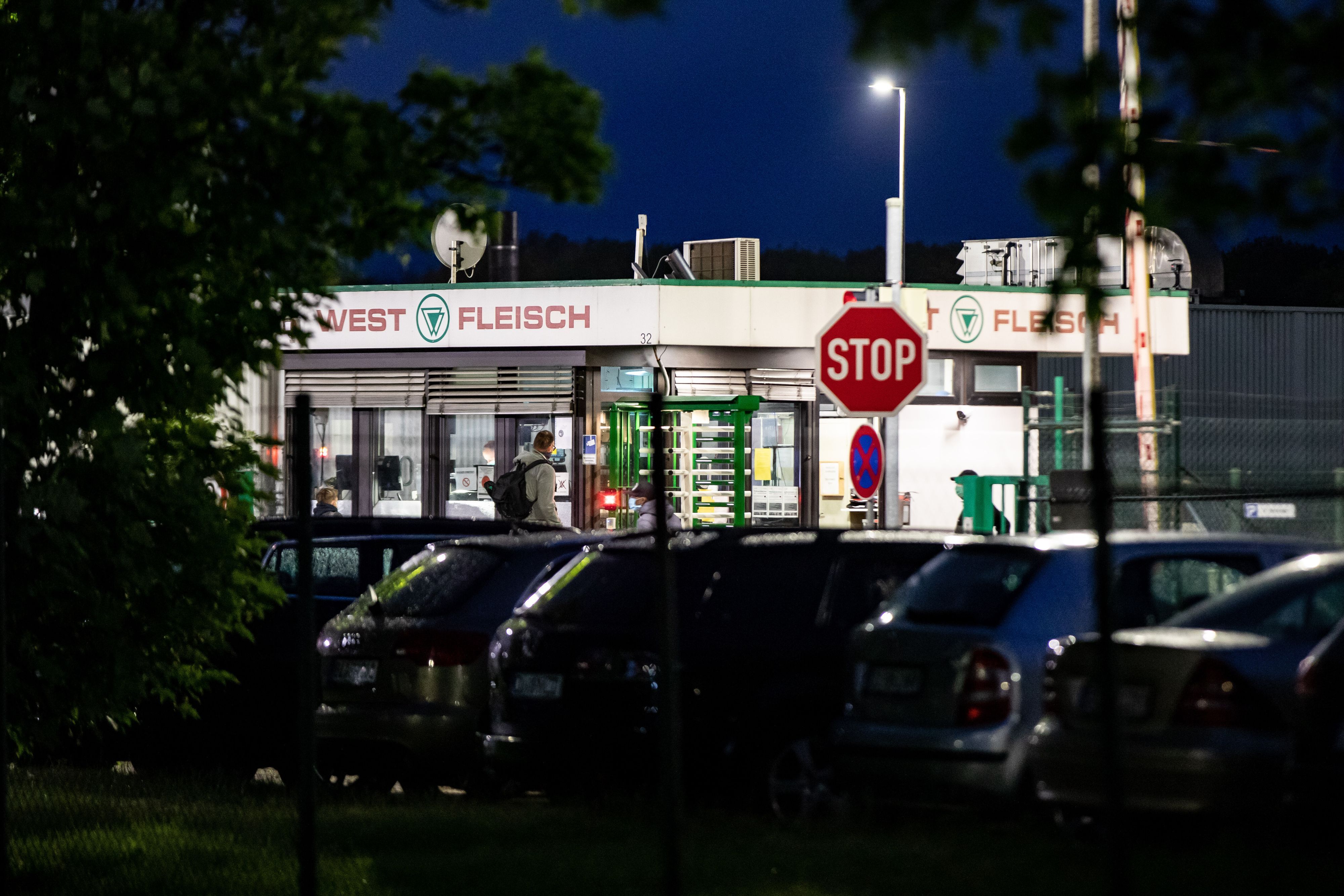 Blick auf Werksgelände des fleischverarbeitenden Betriebs Westfleisch. (Archivfoto)