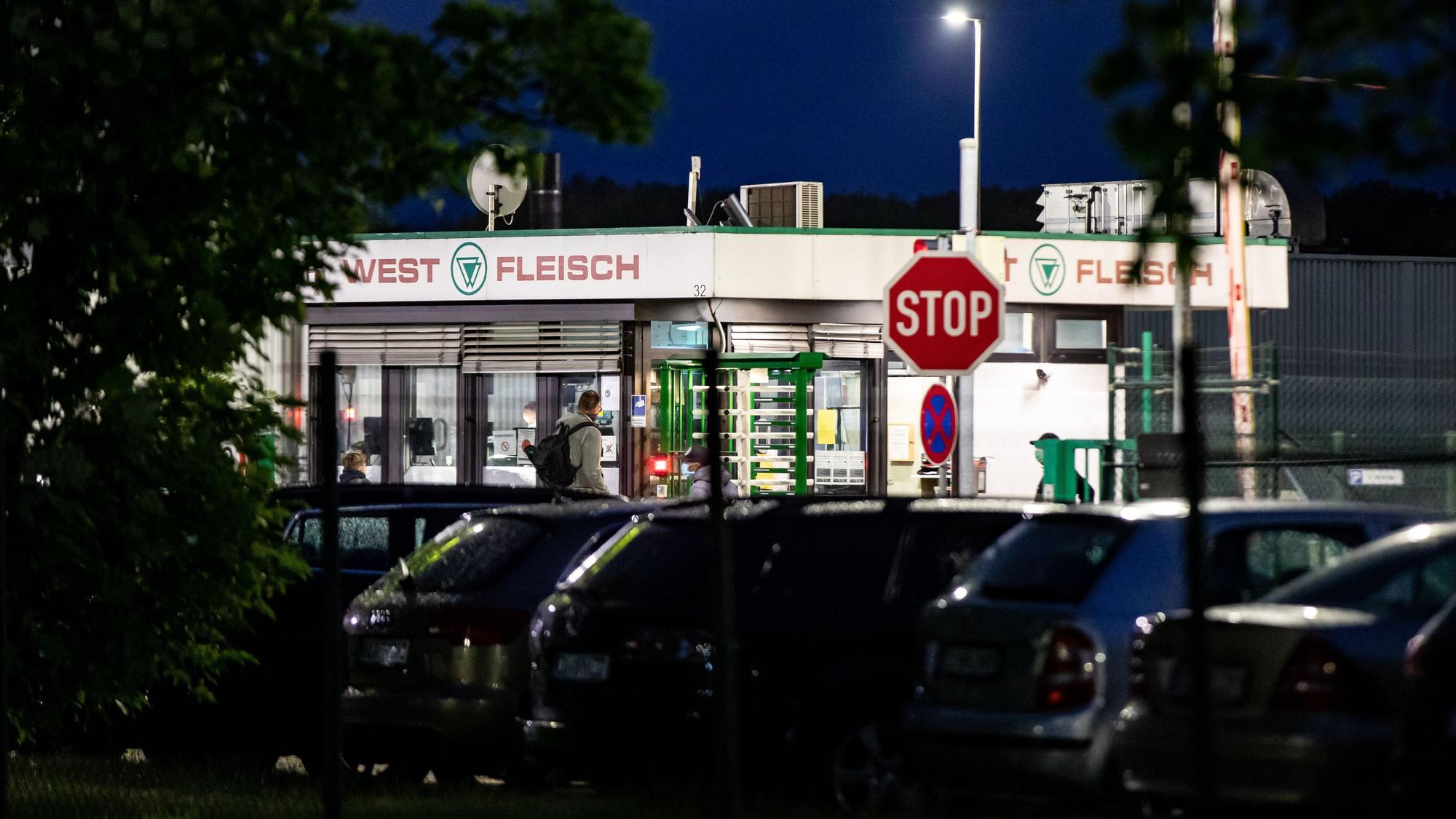 Blick auf Werksgelände des fleischverarbeitenden Betriebs Westfleisch. (Archivfoto)