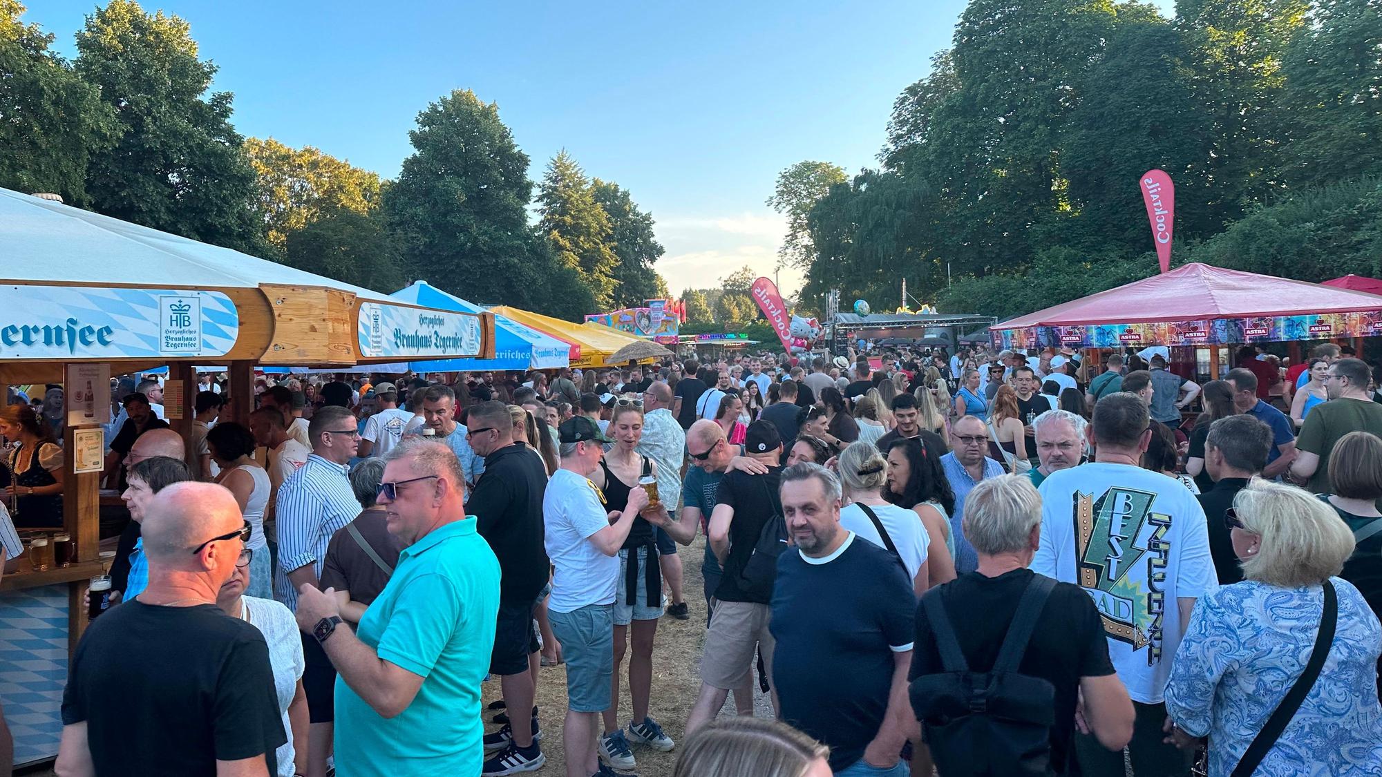 Die Opladener Bierbörse war am Wochenende sehr gut besucht.