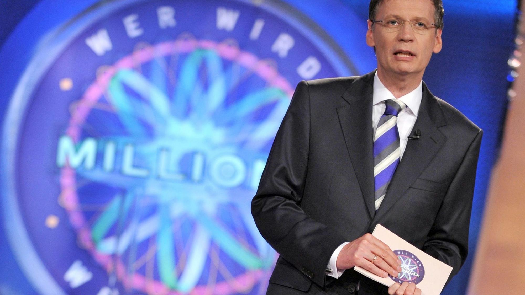 Seit 1999 moderiert Jauch die Quizshow «Wer wird Millionär?» bei RTL. (Archivbild)