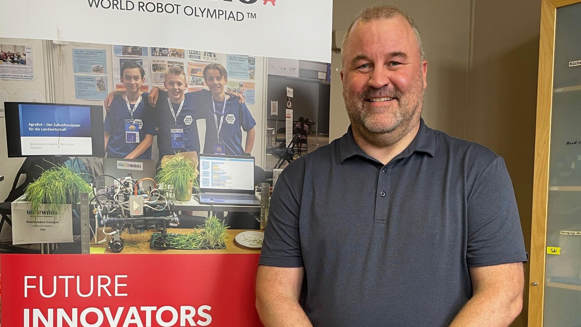 Markus Lückingsmeier, Gründer der Brainbuster Academy, möchte, dass in der Jugendarbeit nicht nur im Sport, sondern auch in den MINT-Fächern Talente gesucht und gefördert werden.