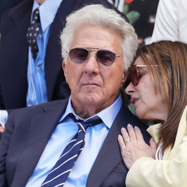 Zusammen mit seiner Ehefrau Lisa war Dustin Hoffman in Wimbledon zu sehen.