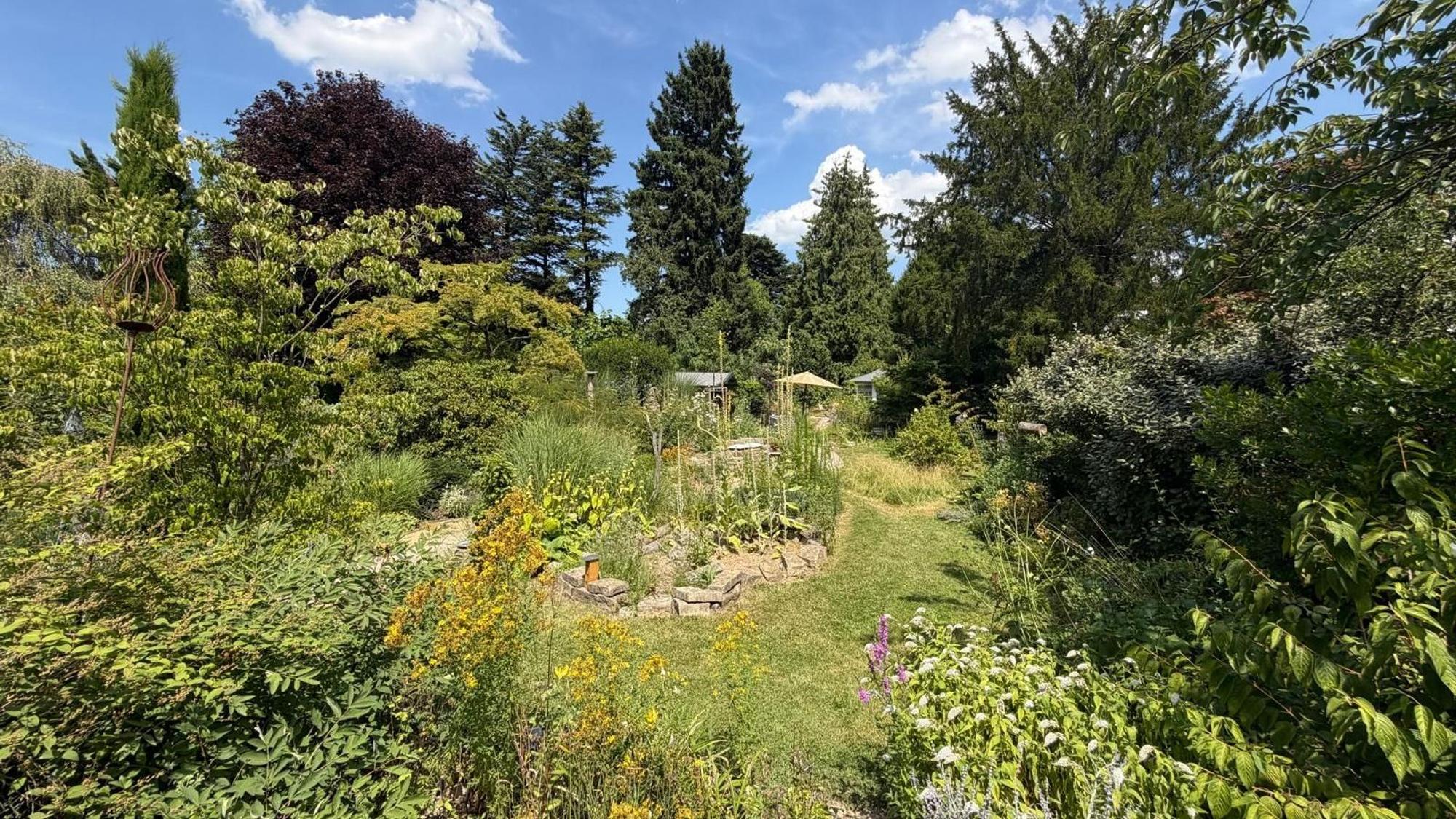 Auf rund 1200 Quadratmetern wächst kein klassischer Ziergarten mit akkurat geschnittenen Beeten, sondern ein vielfältiger Lebensraum.