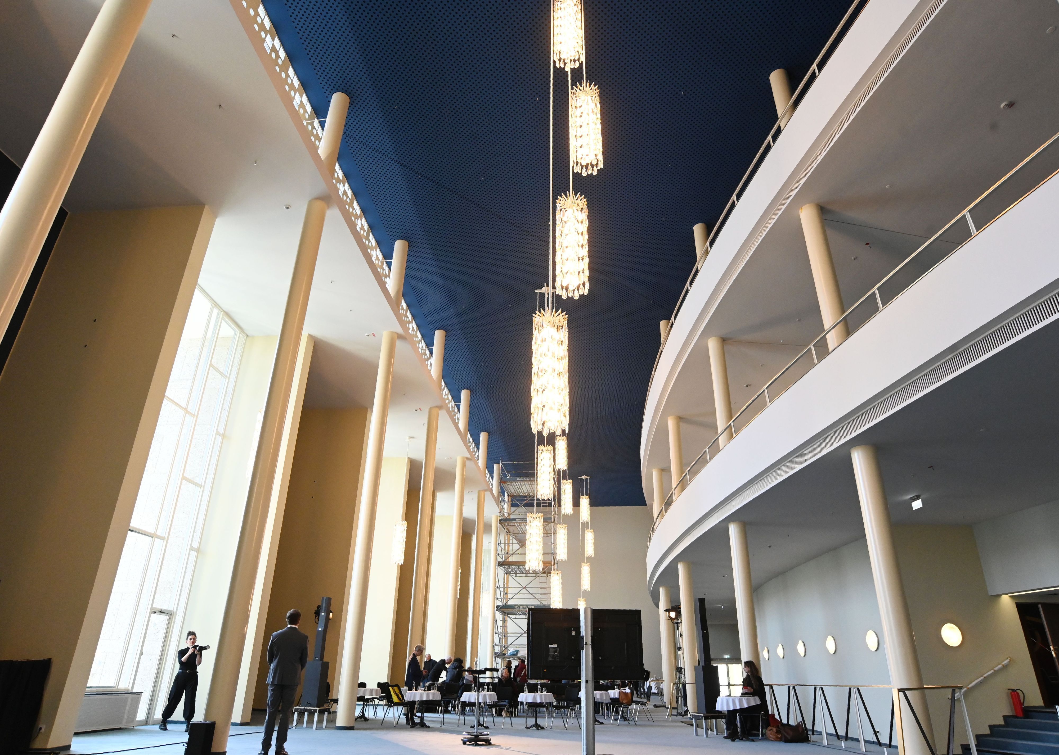 Blick ins Foyer der sanierten Oper (Archivbild)