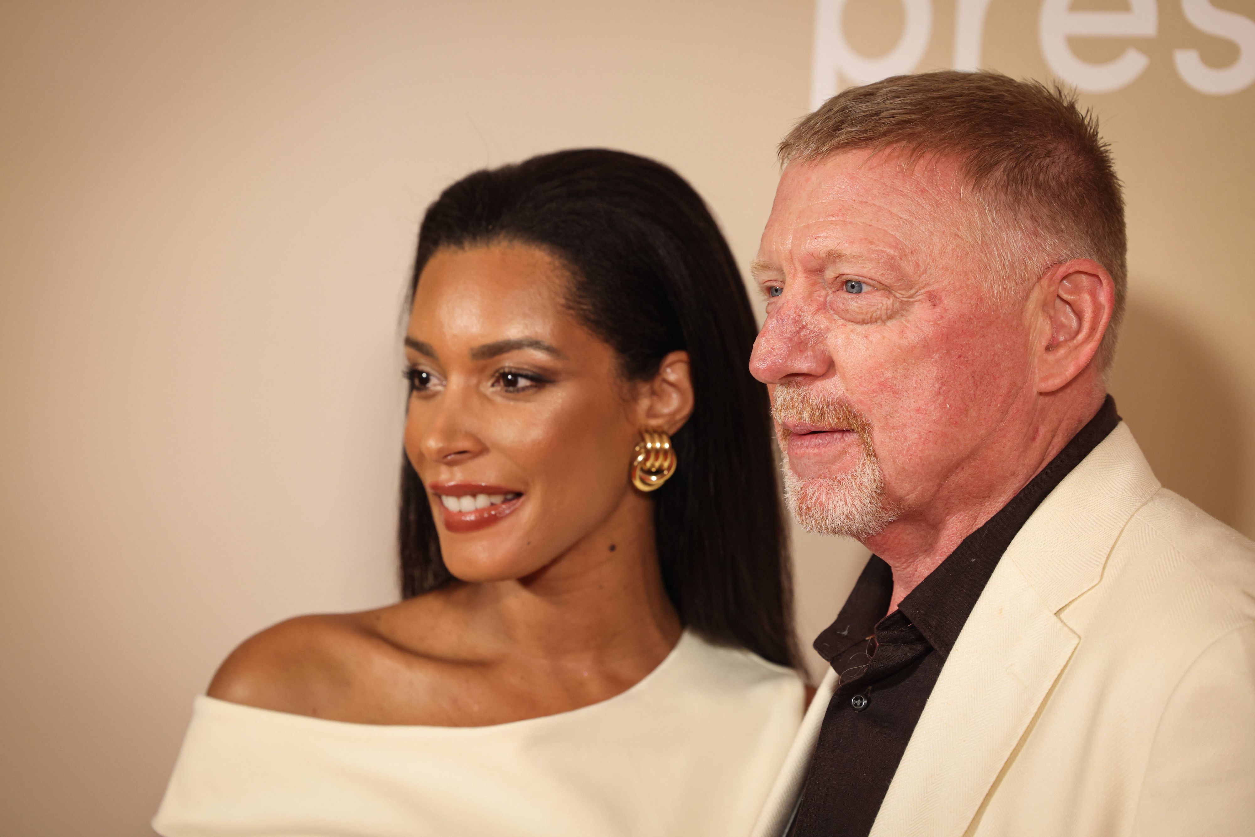 Boris Becker und seine Ehefrau Lilian de Carvalho Monteiro.