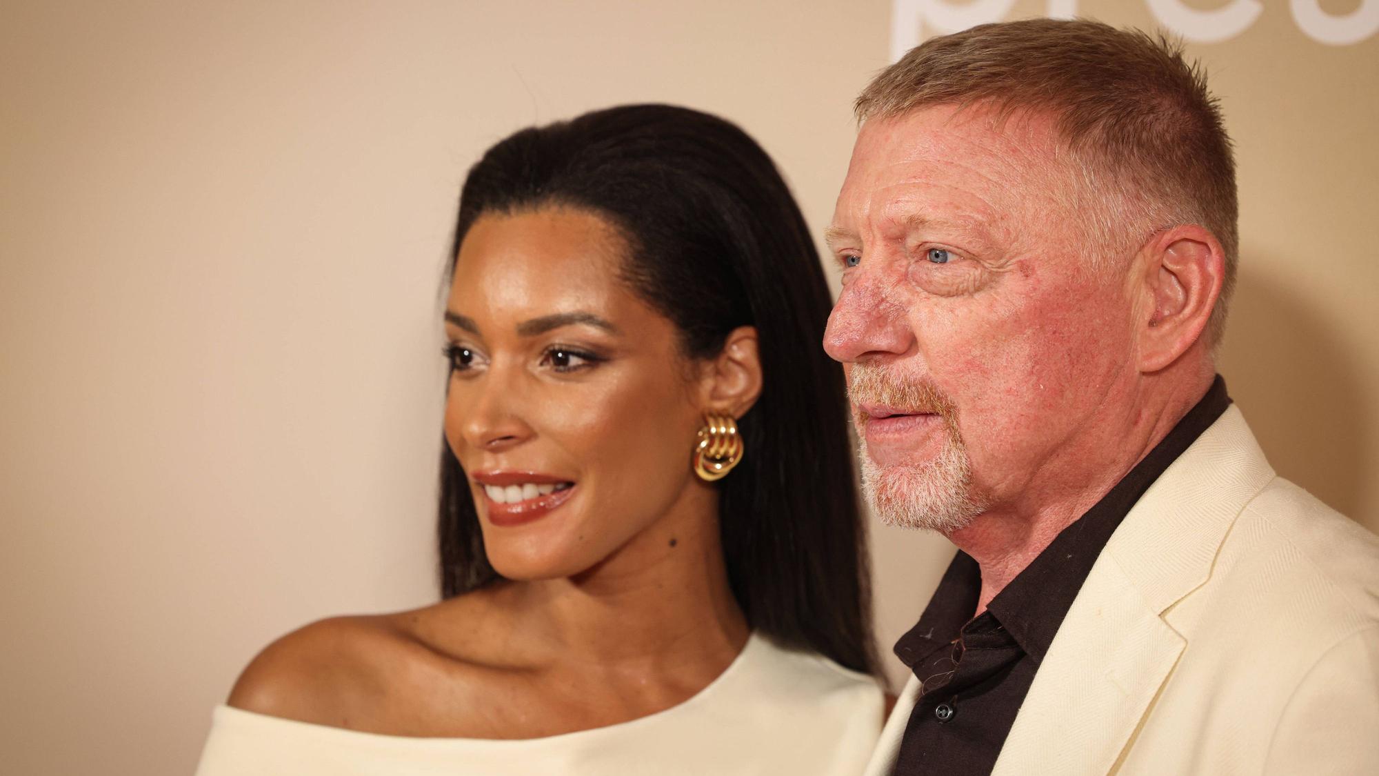 Boris Becker und seine Ehefrau Lilian de Carvalho Monteiro.