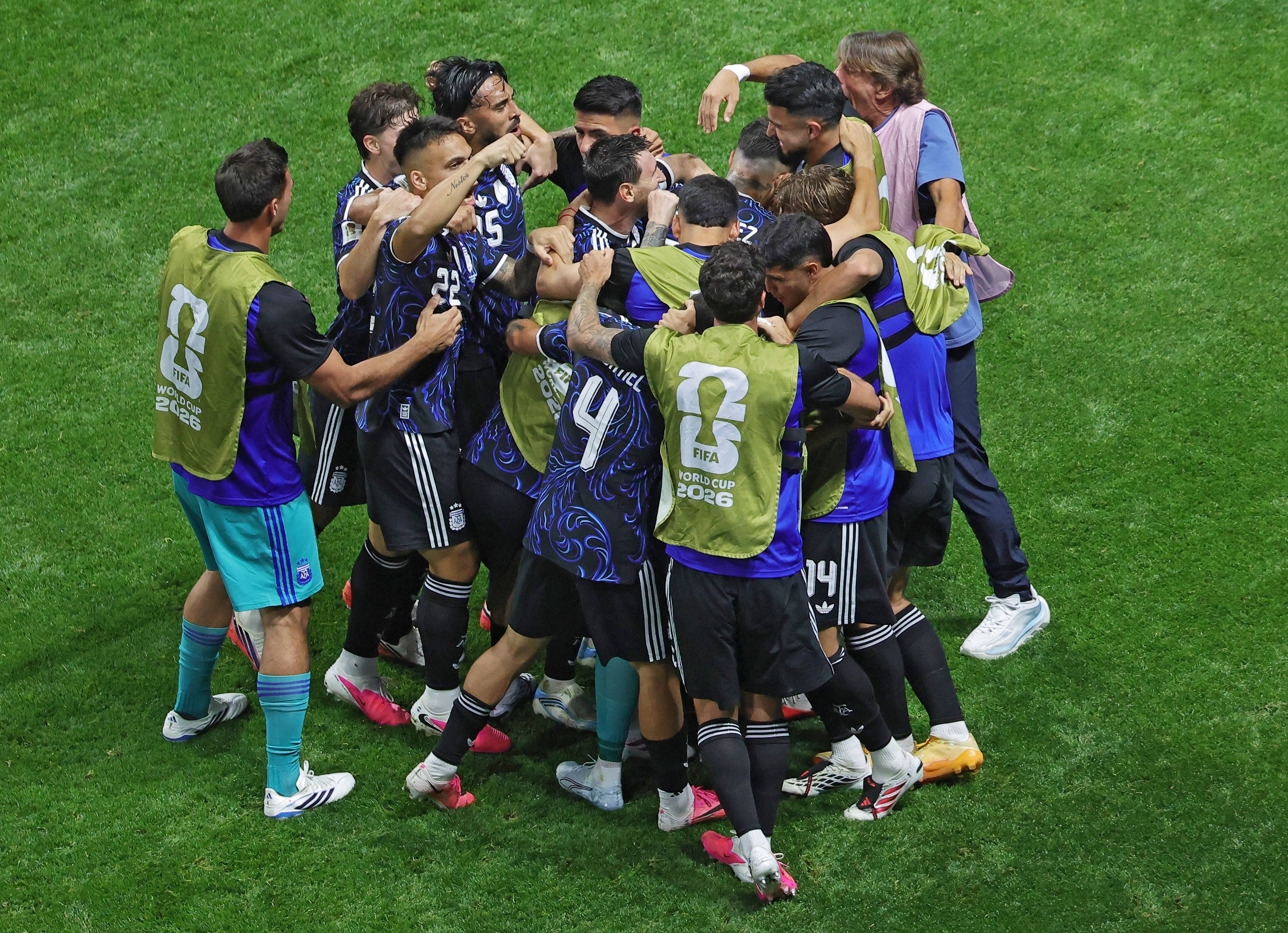 Torjubel bei Argentinien bei der WM 2026.
