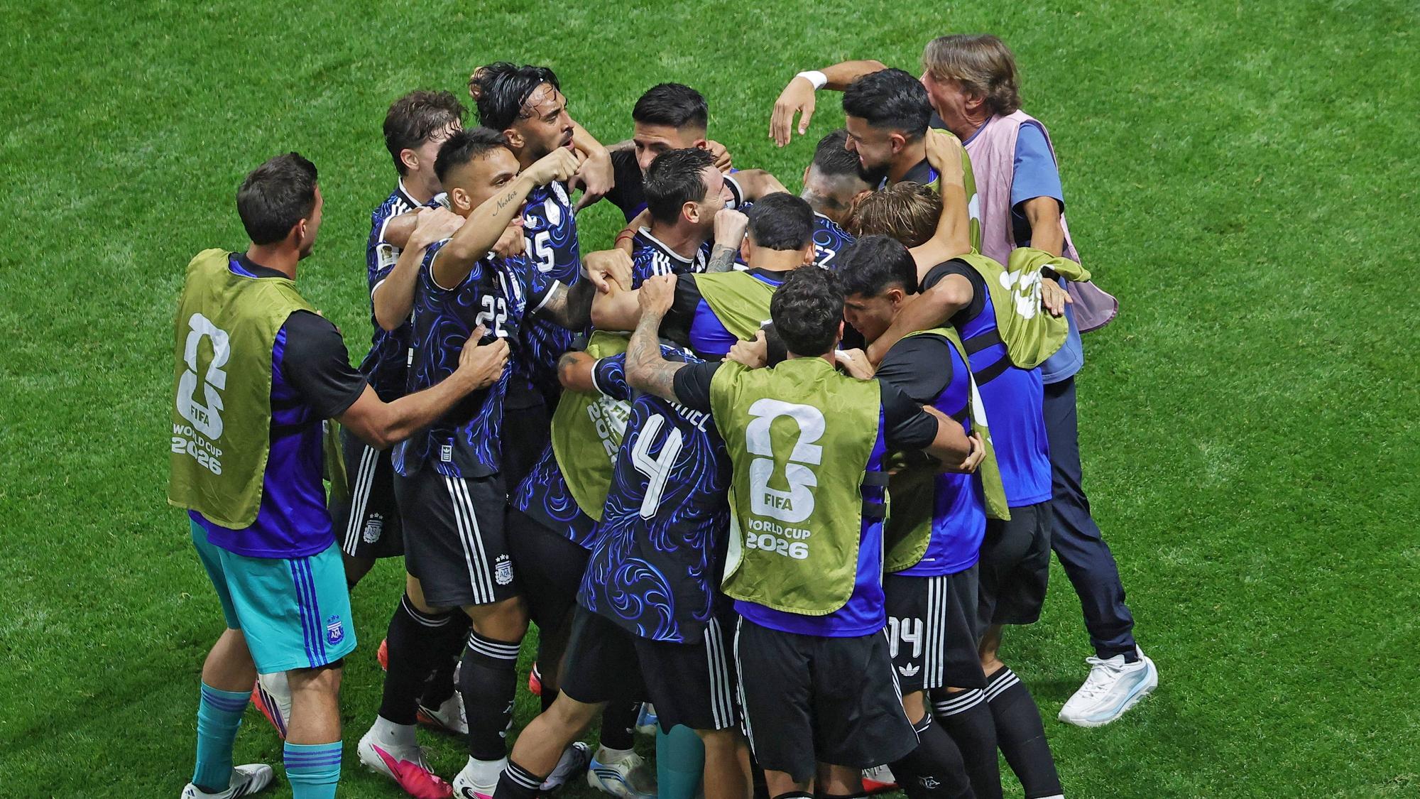 Torjubel bei Argentinien bei der WM 2026.