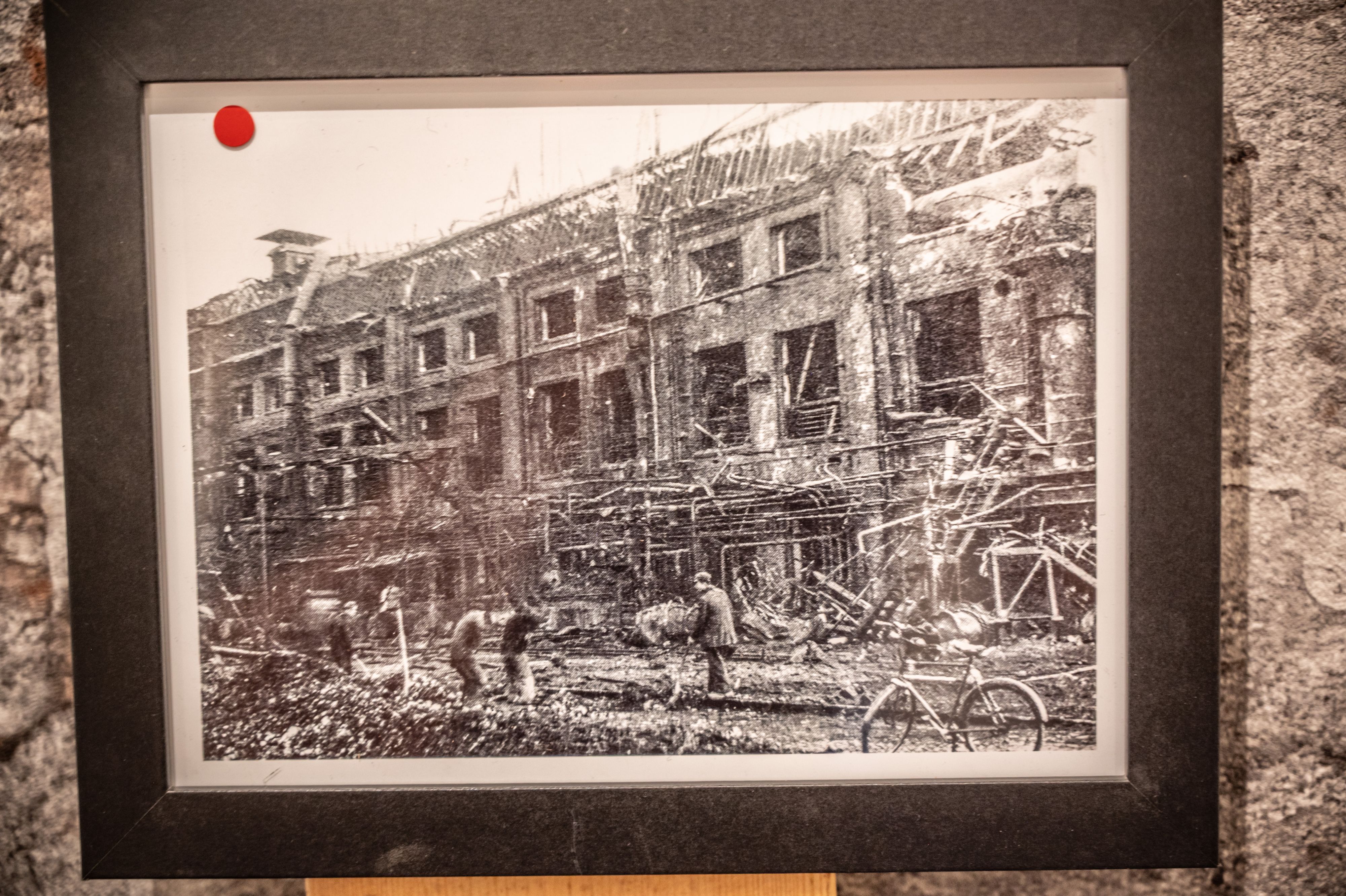 Bayer-Fahrrad vor Kriegszerstörung. Bild: Ralf Krieger