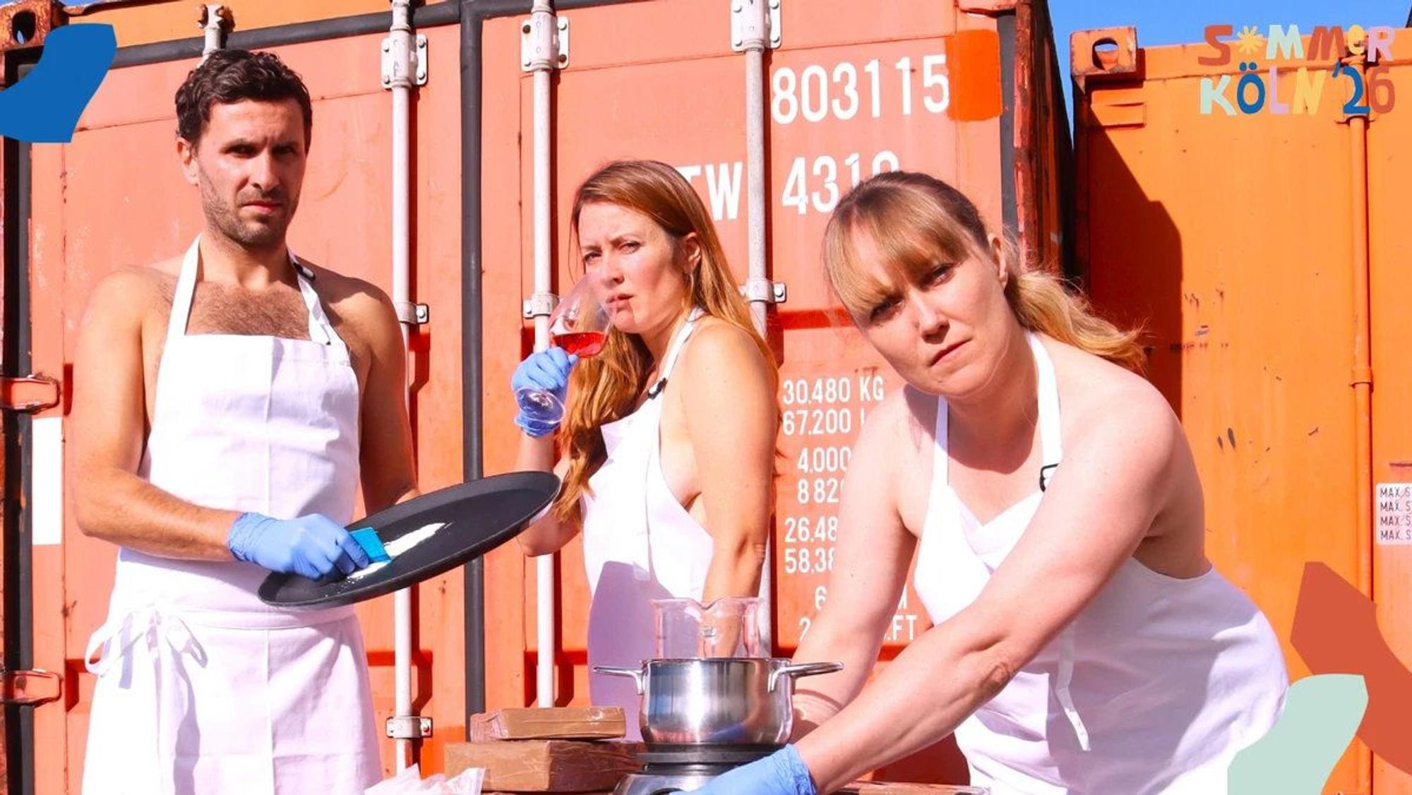 Szene im Stück „35 Tonnen“