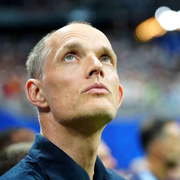 Der englische Nationaltrainer Thomas Tuchel vor dem Spiel.