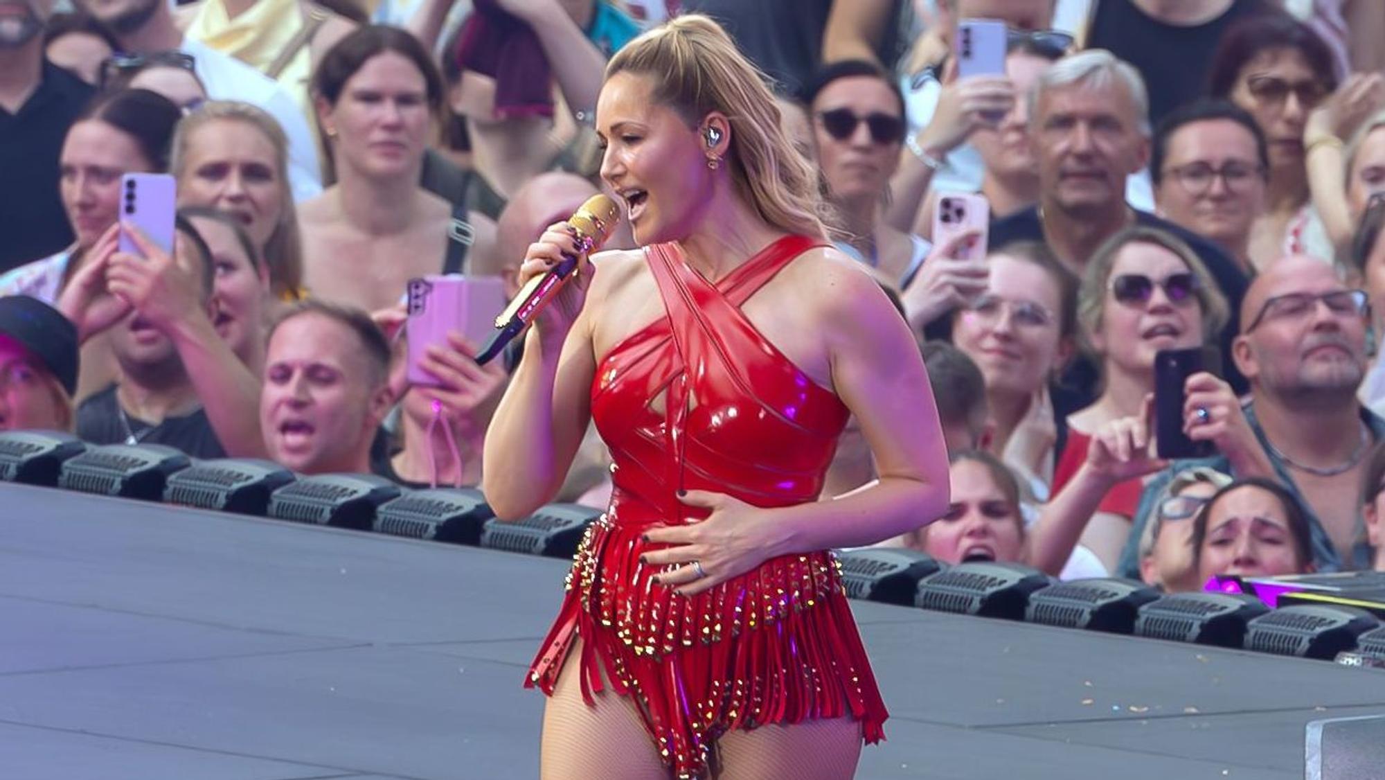 Helene Fischer bei einem ihrer Konzerte in Köln.
