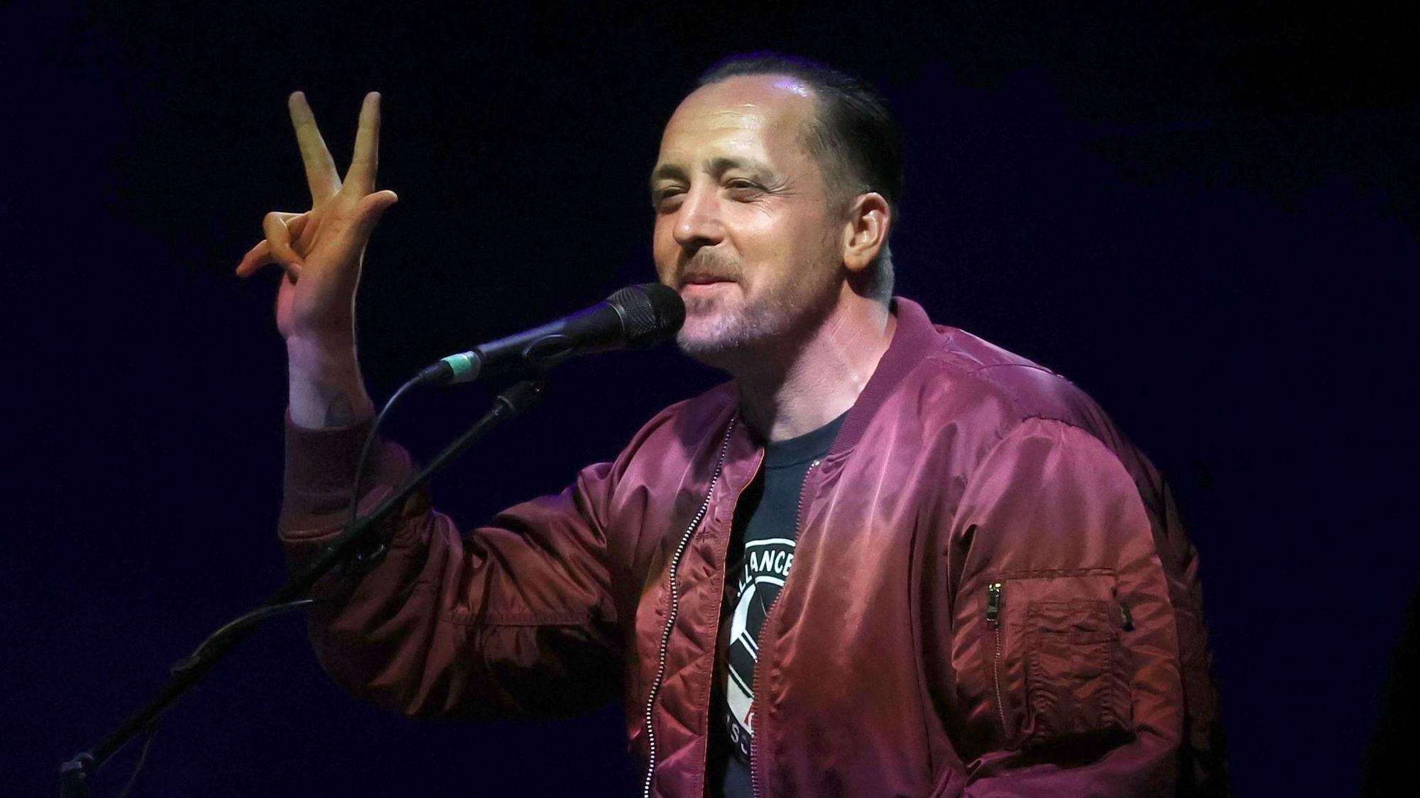 Rapper Danger Dan bei einem Auftritt beim Festival „Jamel rockt den Förster“. (Archivbild)