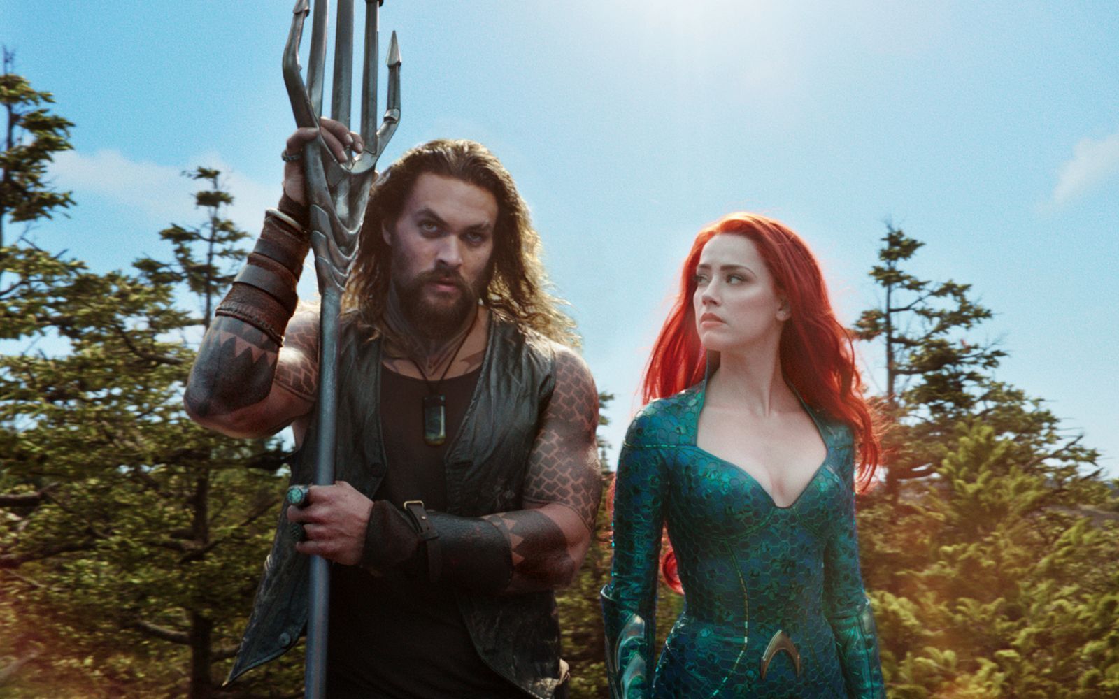 Aquaman (Jason Momoa) und Mera (Amber Heard) müssen Orm aufhalten.  (Bild: DC / Warner Bros. Ent.)