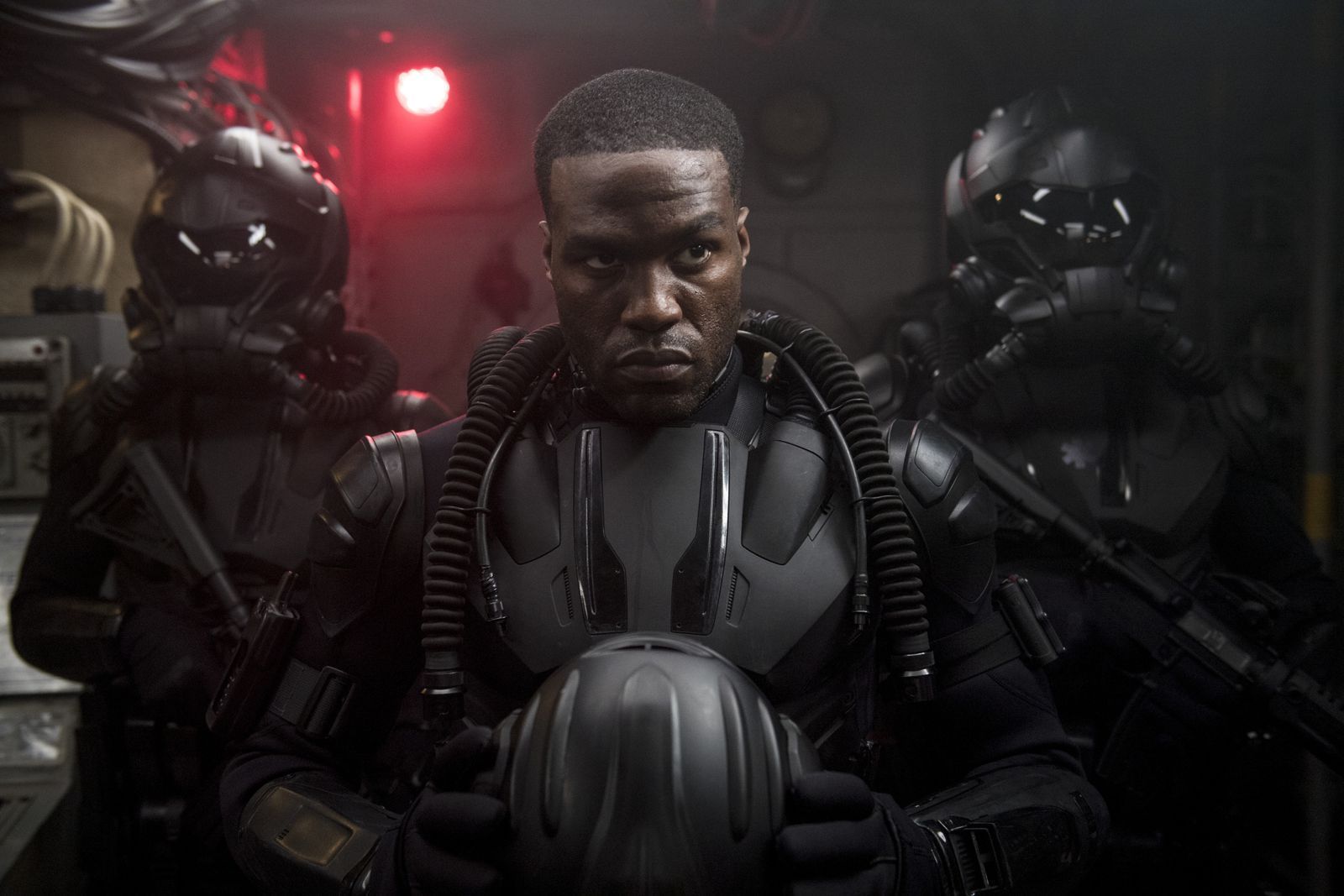 David Kane alias Black Manta (Yahya Abdul-Mateen II) schwört Rache an Aquaman. Seiner Meinung nach ist er Schuld am Tod seines Piraten-Vaters. (Bild: DC / Warner Bros. Ent.)