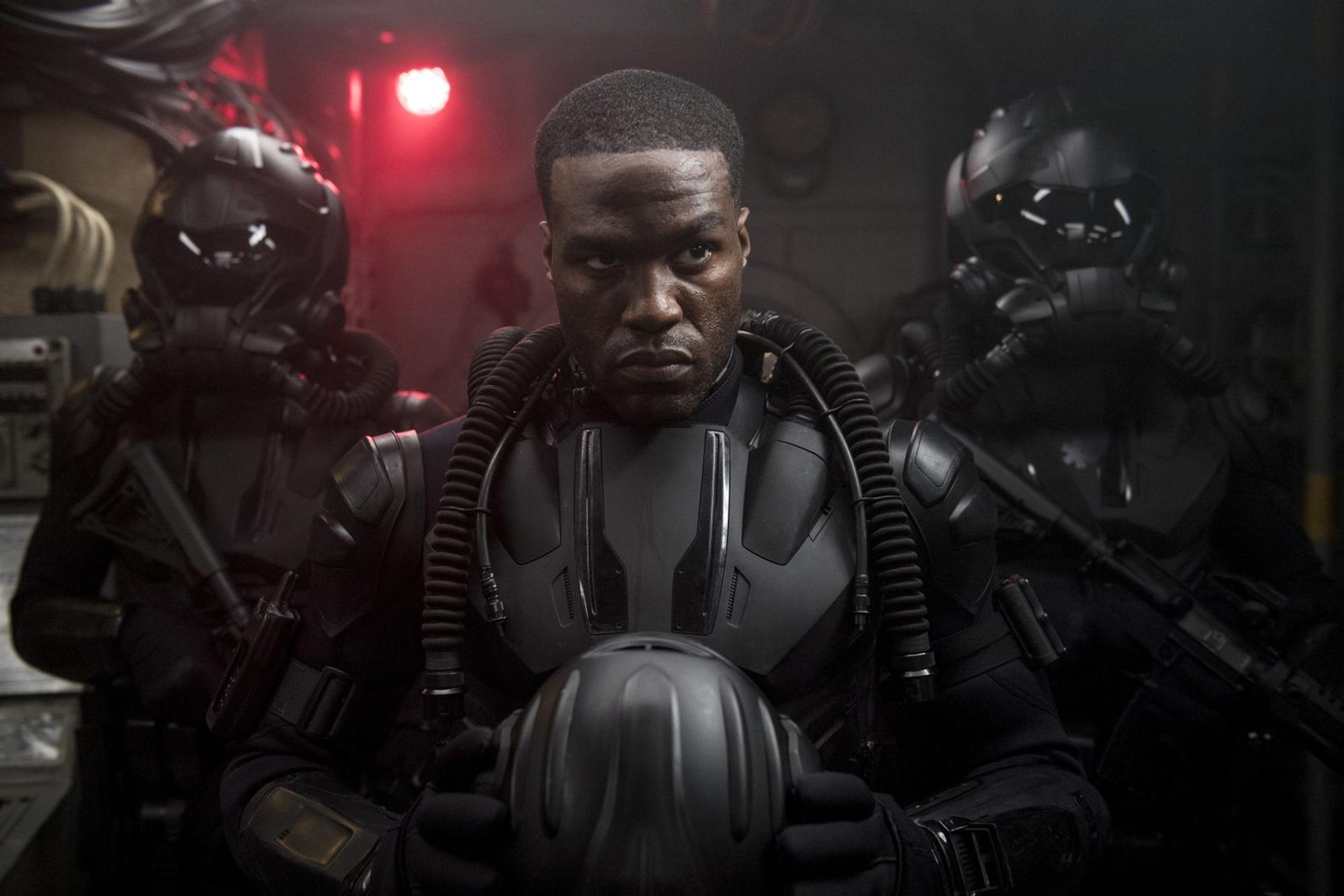 David Kane alias Black Manta (Yahya Abdul-Mateen II) schwört Rache an Aquaman. Seiner Meinung nach ist er Schuld am Tod seines Piraten-Vaters. (Bild: DC / Warner Bros. Ent.)