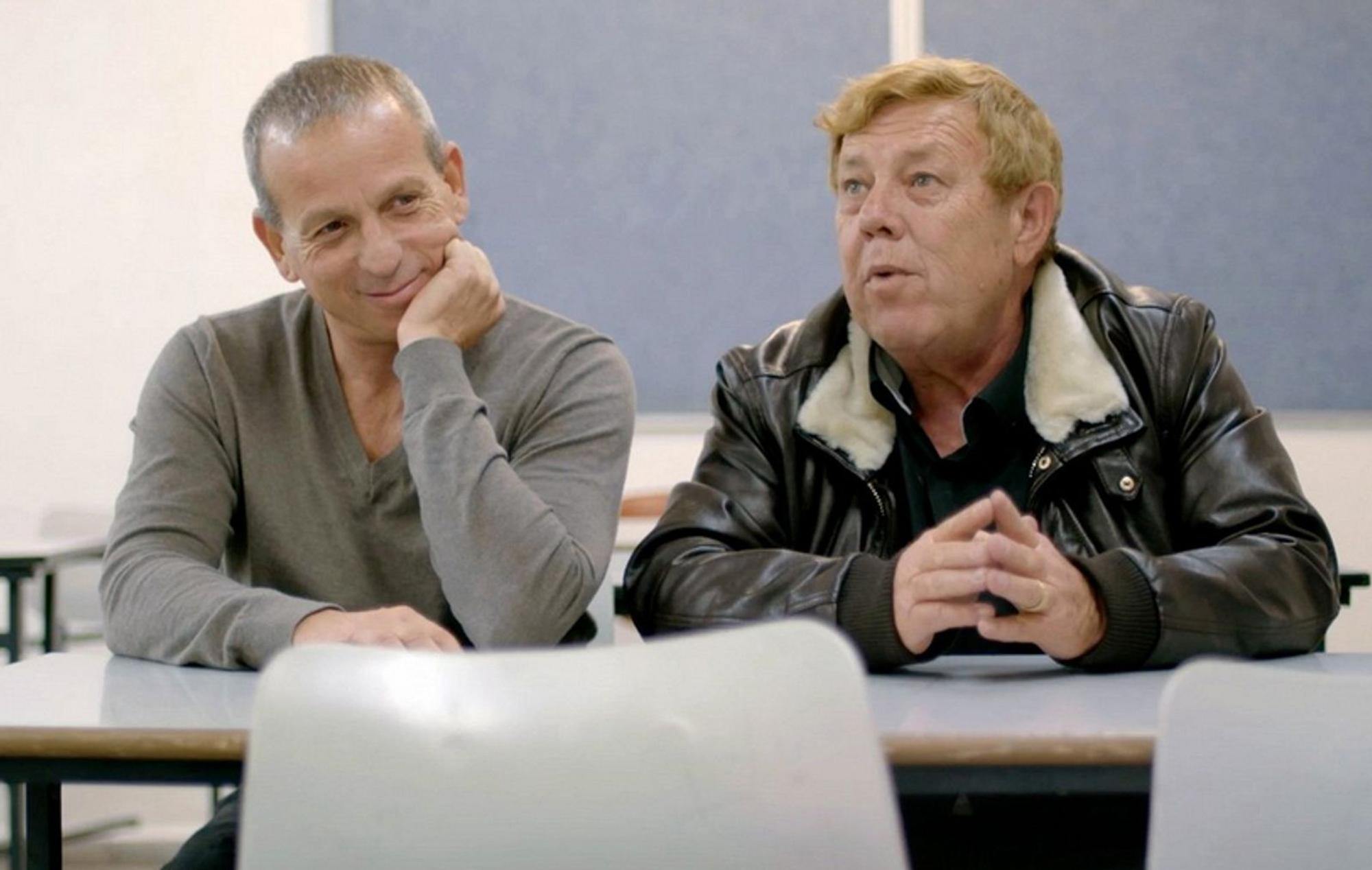Nach dem Ende der Filmreihe war Yiftach Katzur (links, mit Zachi Noy) noch in israelischen Produktionen zu sehen, zog sich aber bald weitgehend aus dem Schauspielgeschäft zurück. (Bild: ARD Degeto)