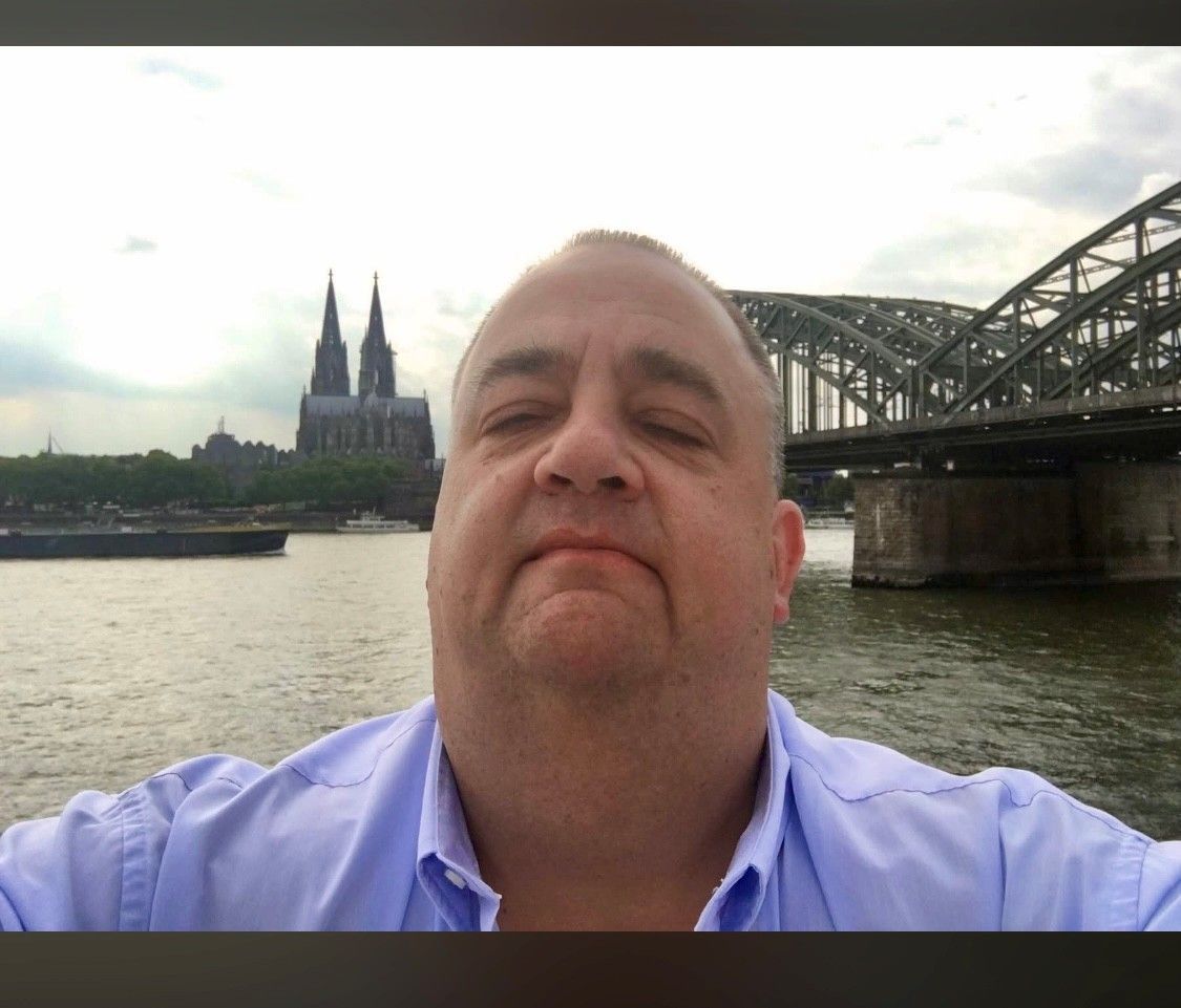 Michael Frey auf einem Selfie