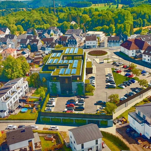 Skizze geplanter Lidl in Hilgen
