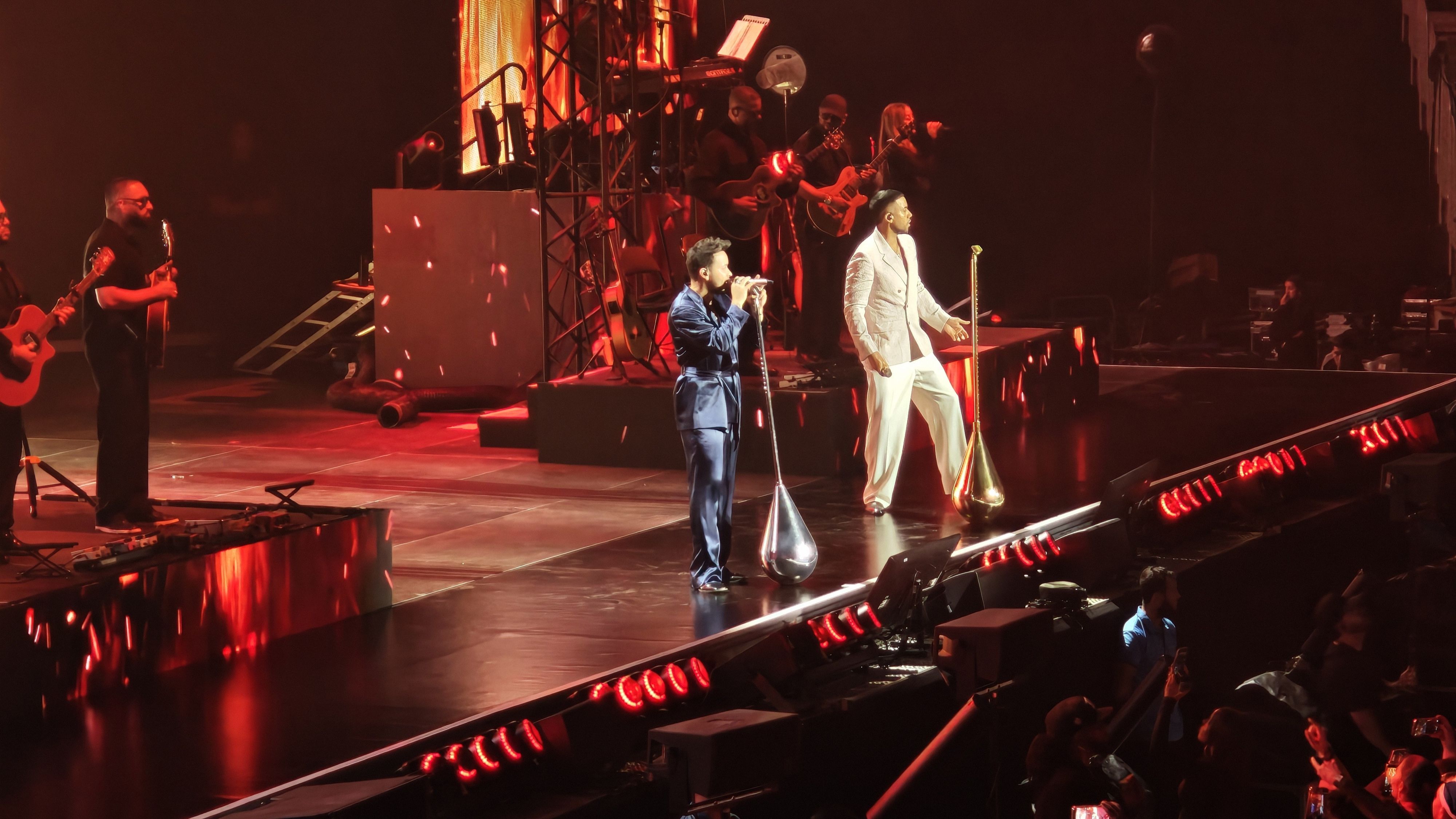 Konzert von Prince Royce und Romeo Santos.