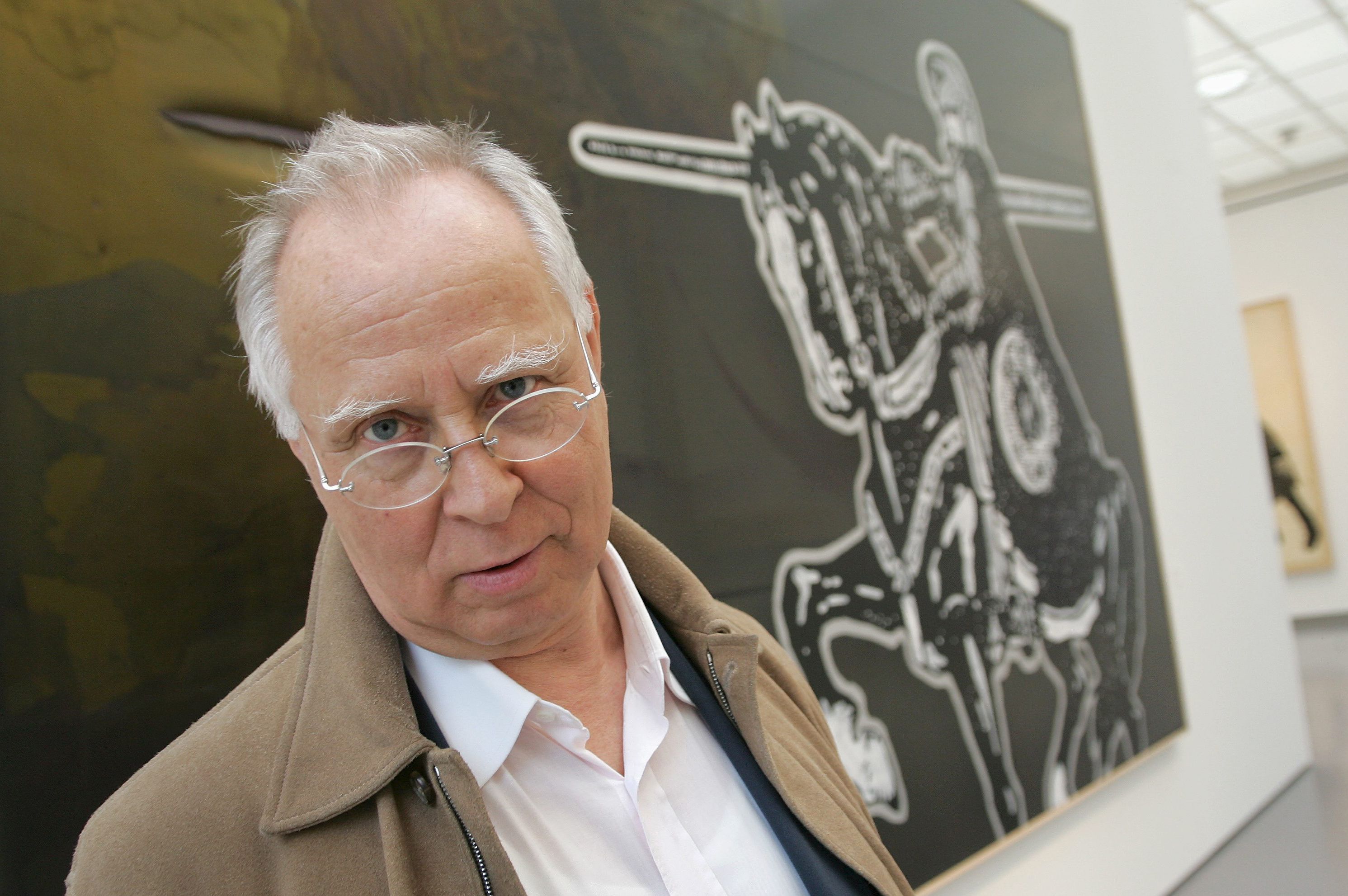 Künstler Sigmar Polke im Jahr 2005