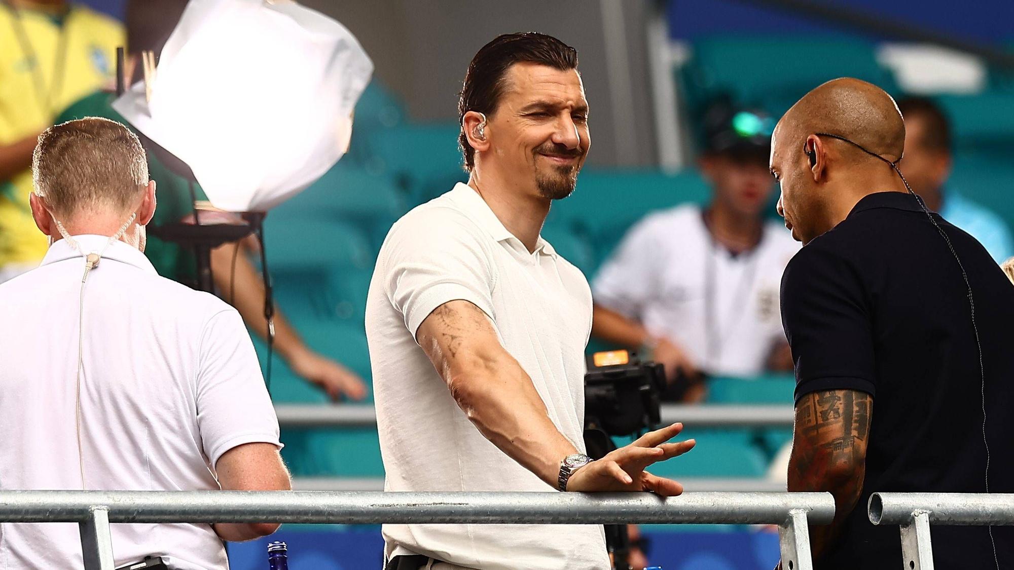 Zlatan Ibrahimovic konnte als TV-Experte auf Anhieb überzeugen.