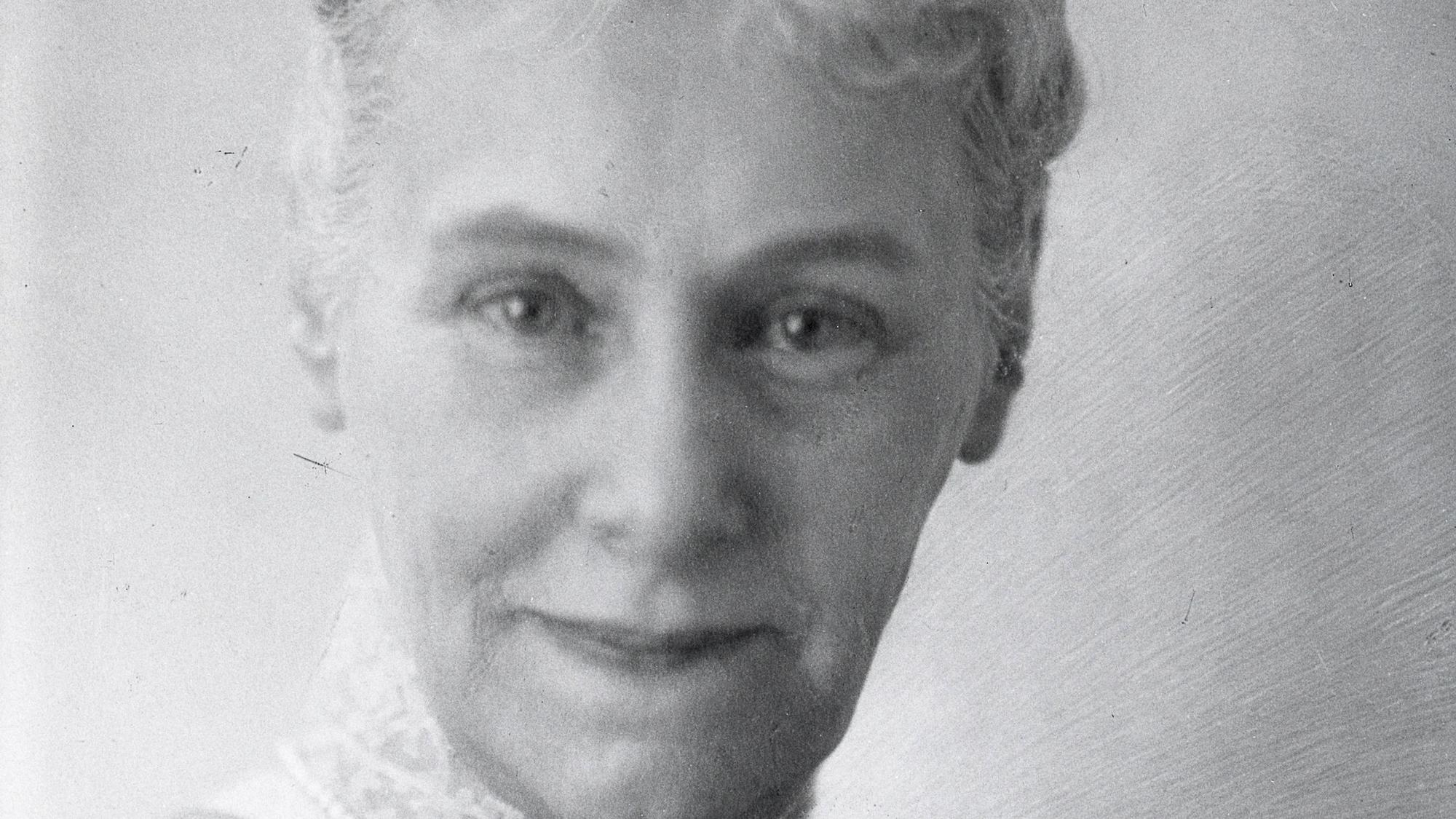 Porträt der Frauenrechtlerin Mathilde von Mevissen