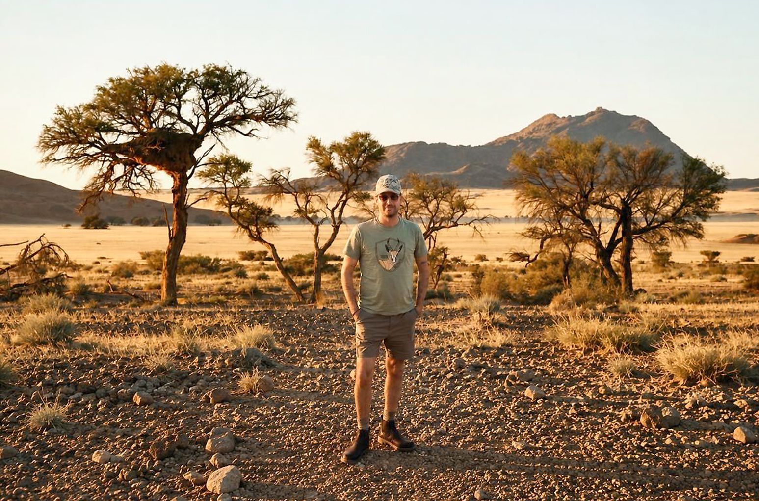Lukas Blatzheim hat sich vorübergehend in Swakopmund niedergelassen.